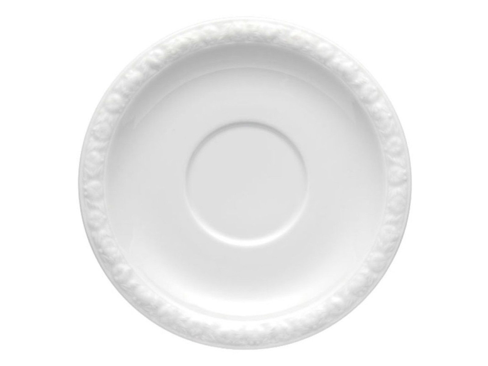 Rosenthal Untertasse Maria Weiss Aroma-/Suppen-Untertasse 18 cm, Untertasse