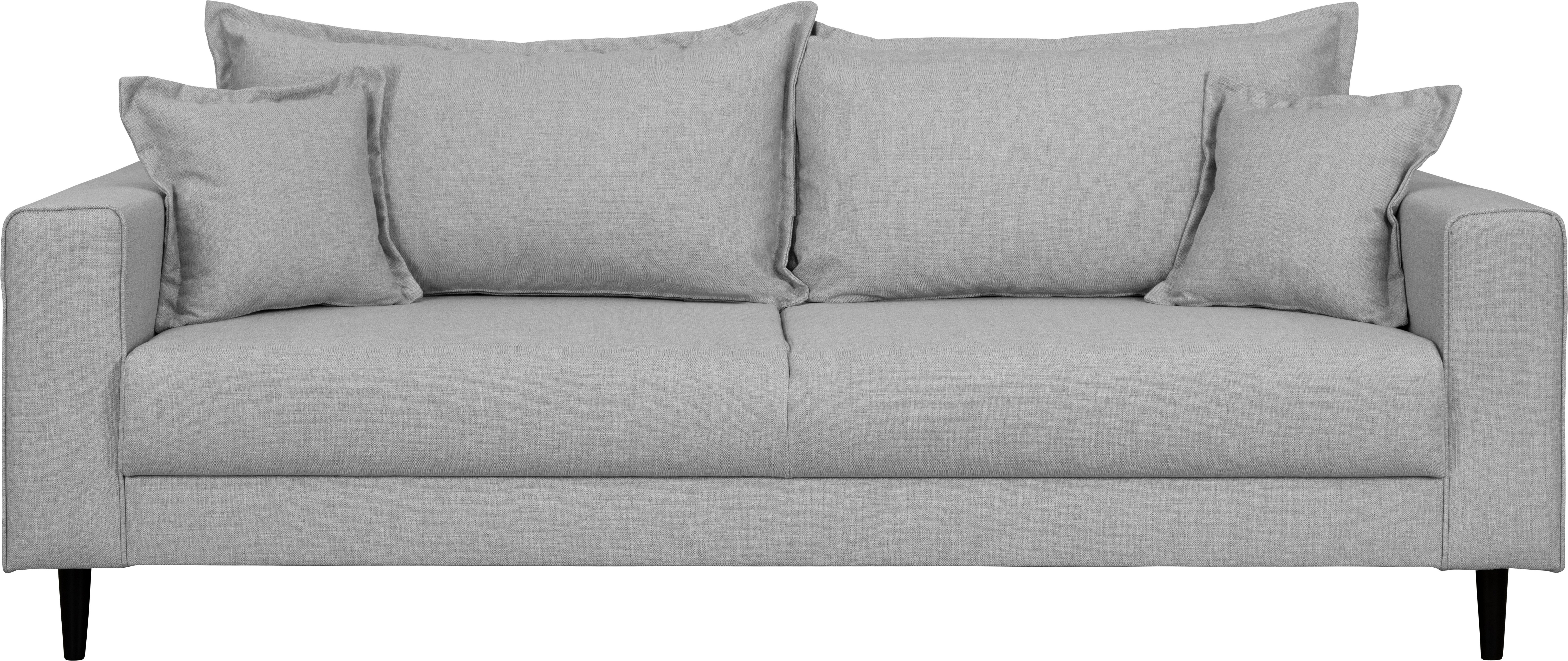 Home affaire 3-Sitzer "VEYRAS, hoher Sitzkomfort, Maße B/T/H: 212/84/76 cm" günstig online kaufen