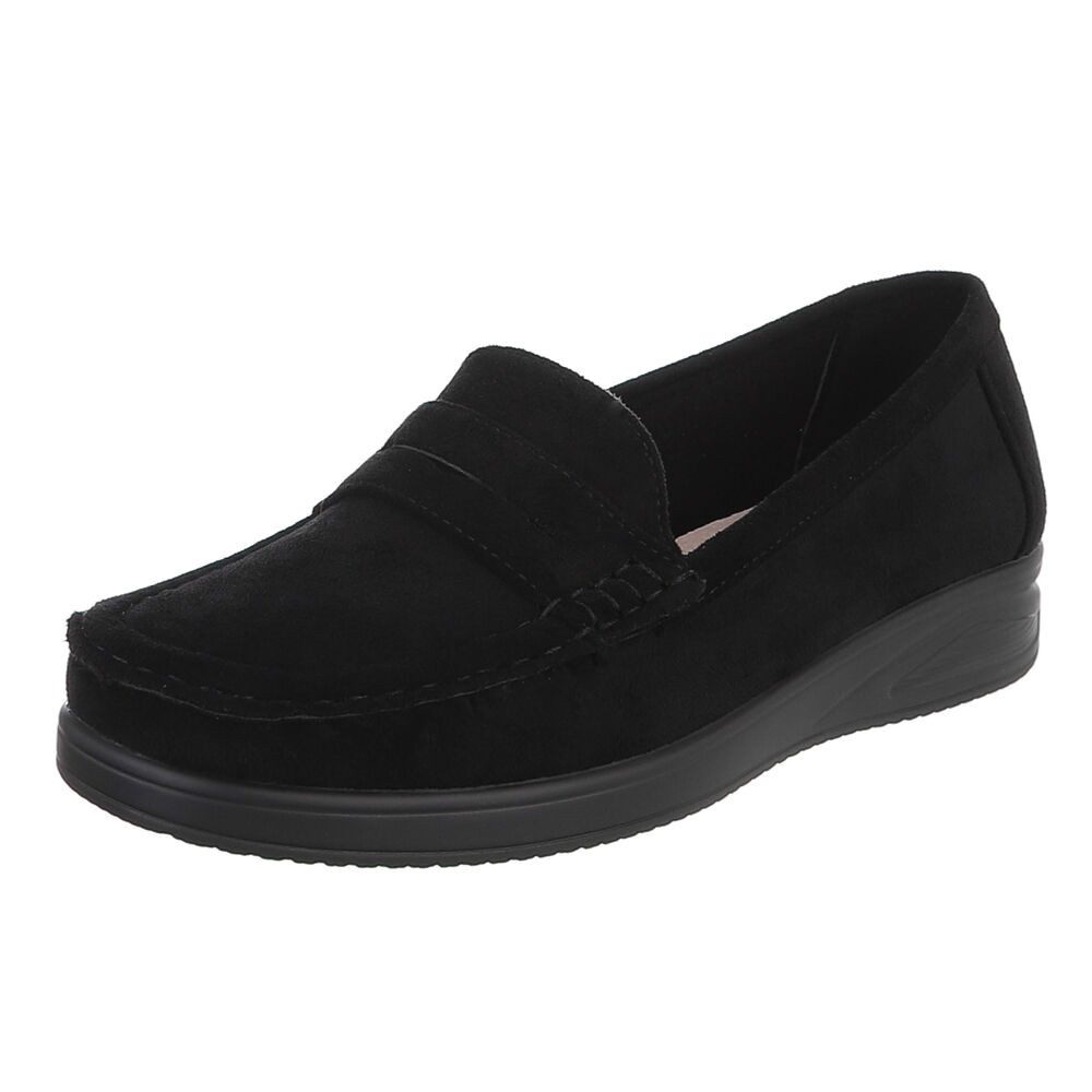 Ital-Design Elegante Loafer für Damen aus hochwertigem Material Slipper (91 günstig online kaufen