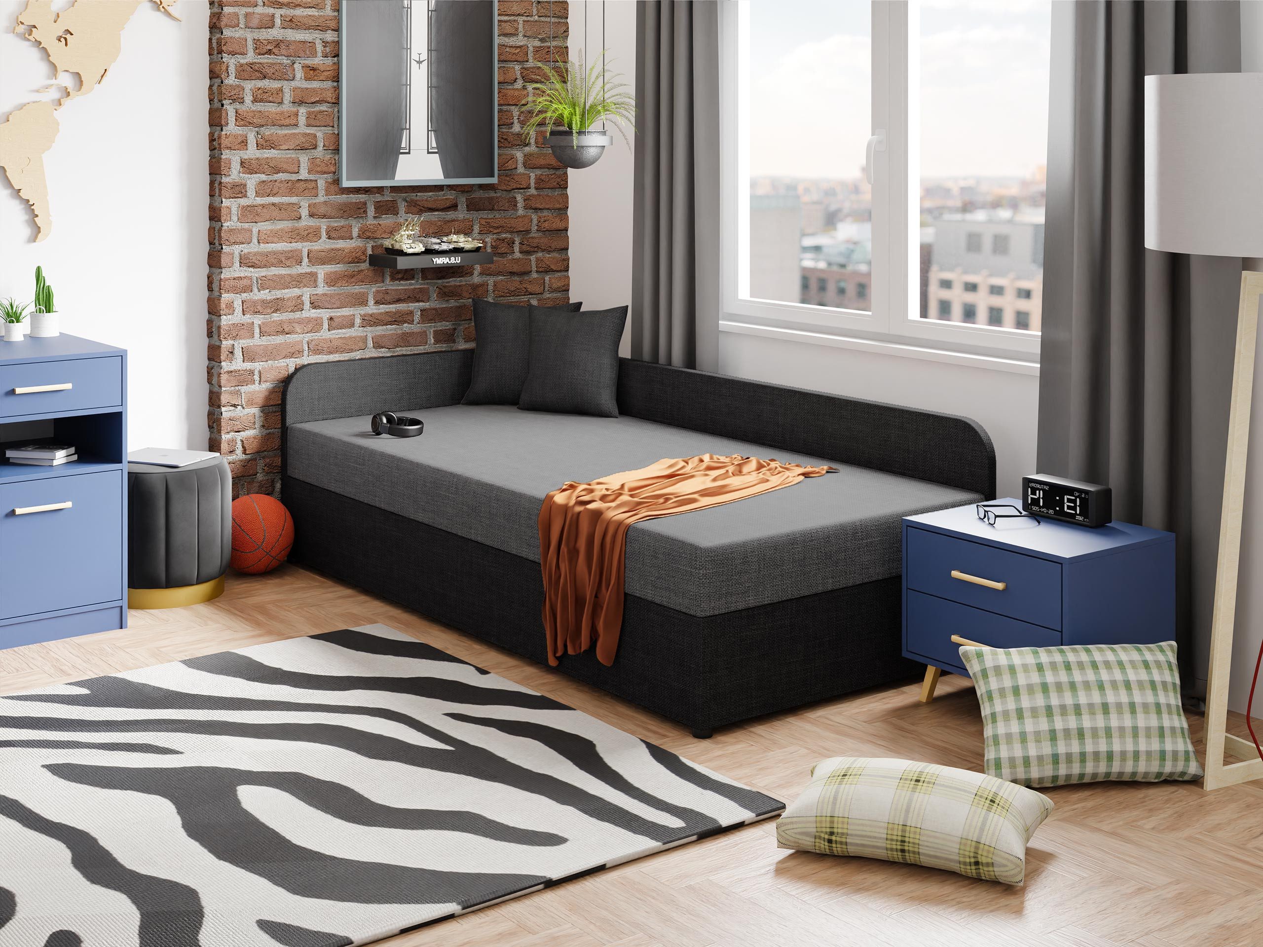 MIRJAN24 Einzelbett Uno (mit Bettkasten), Jungenzimmer, günstig online kaufen