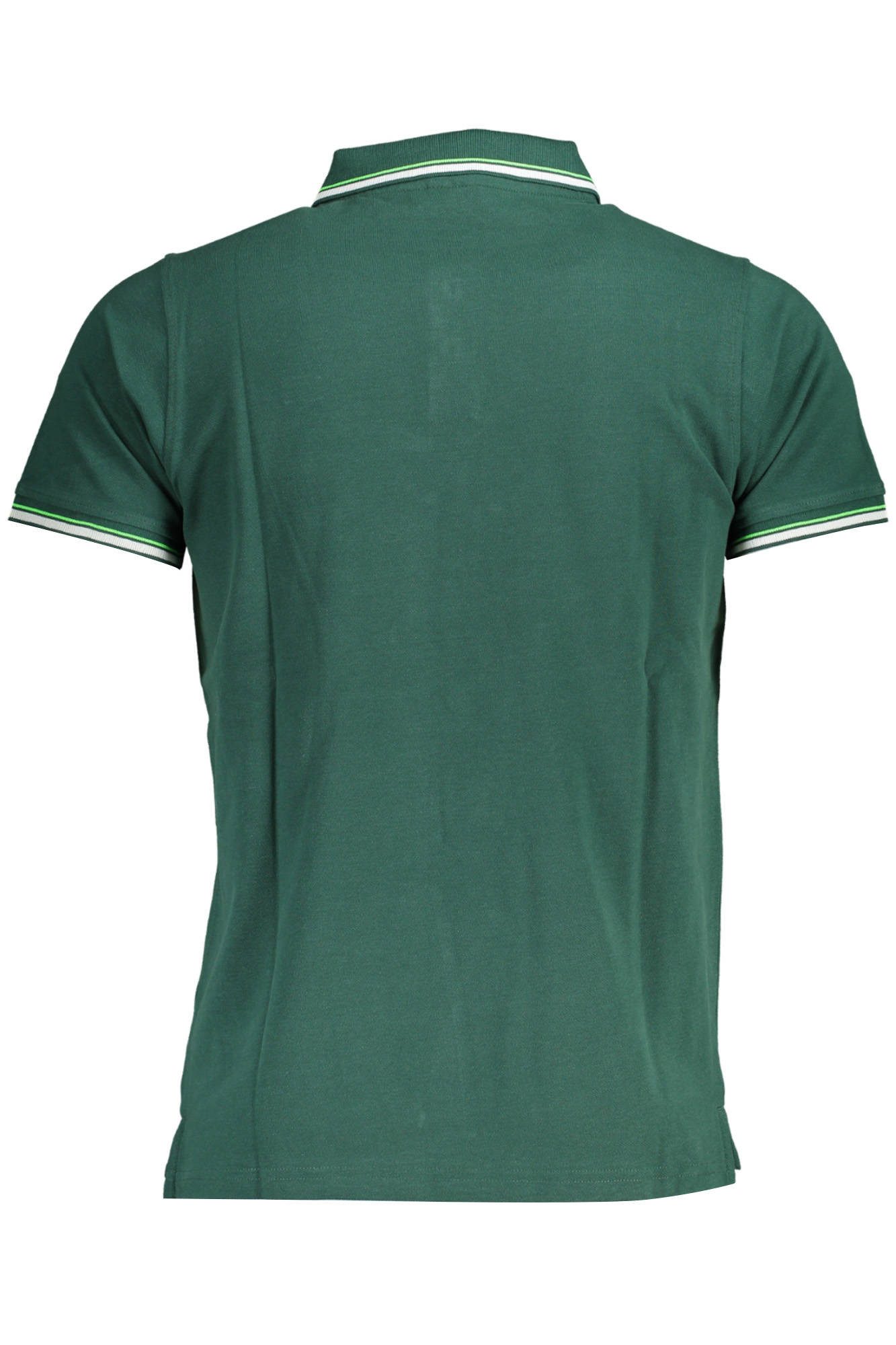 NORWAY 1963 Poloshirt Herren Poloshirt Norwegen 1963: Kurzarm, Grün