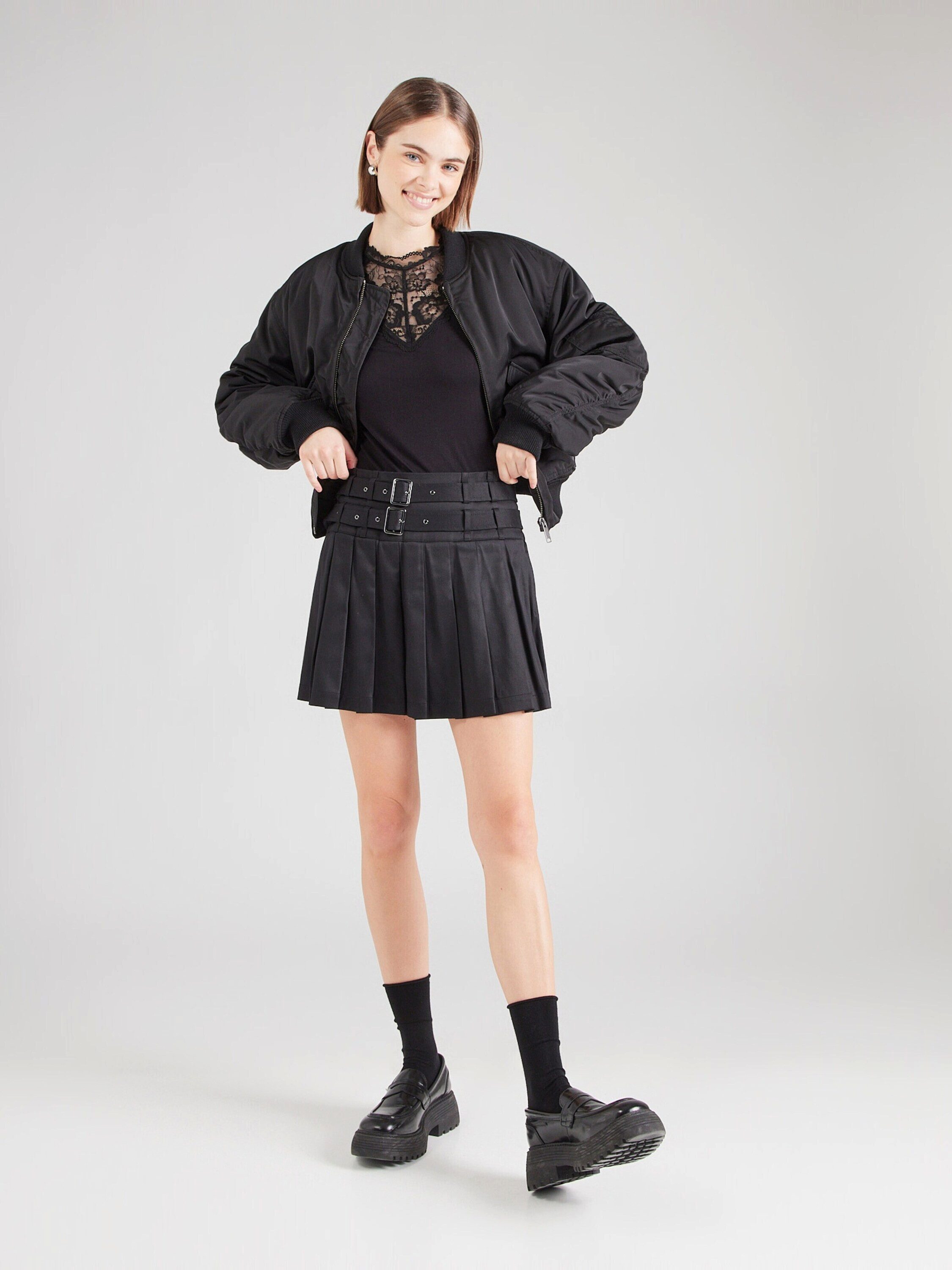 MORGAN Langarmshirt DING (1-tlg) Cut-Outs