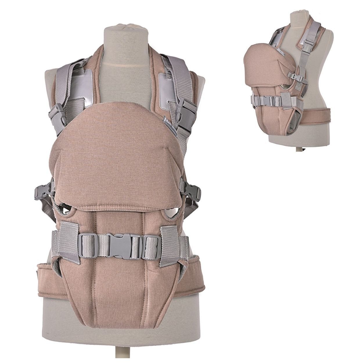 Lorelli Babytrage Weekend, Stillposition, 2 Blickrichtungen, gepolsterte Gurte, Polyester, 9 kg