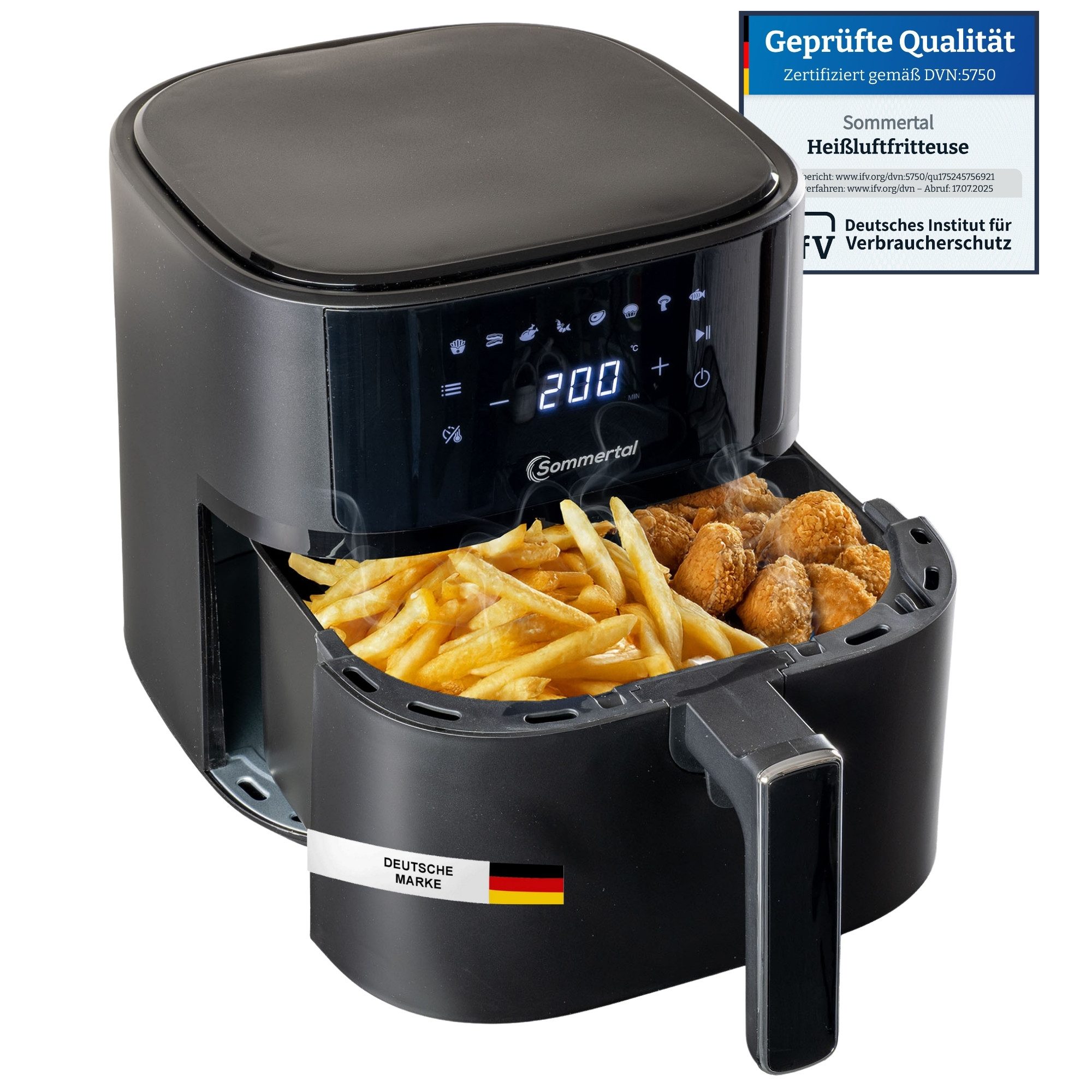 Heißluftfritteuse