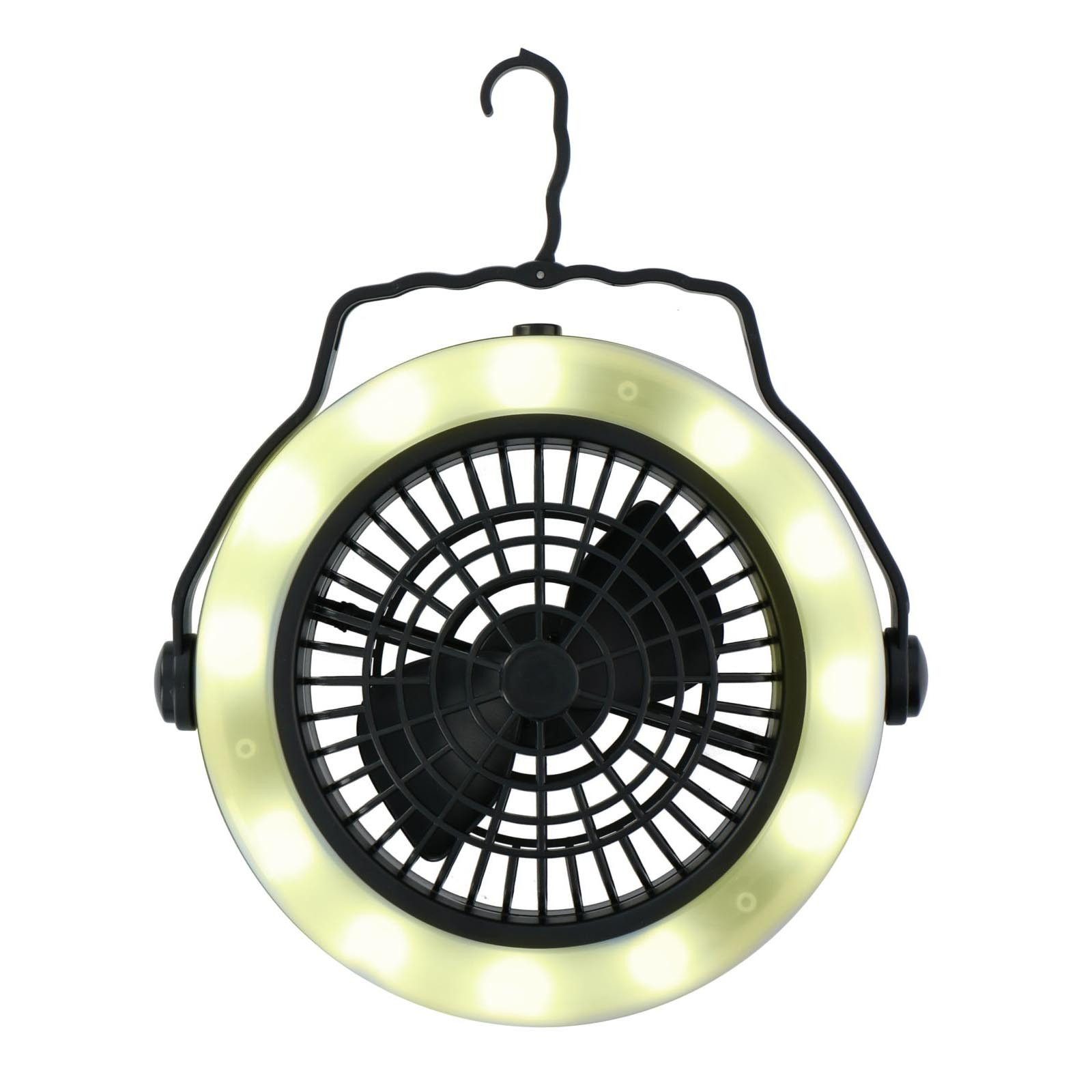 Grundig Tischventilator 2in1 LED Camping Lampe und Ventilator Zeltlicht Dec günstig online kaufen