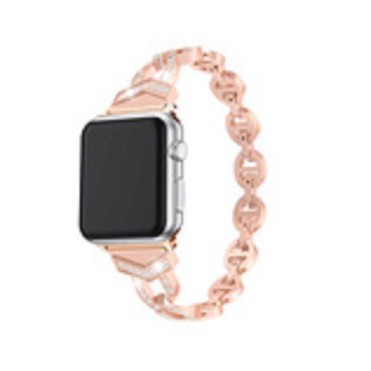 cofi1453 Uhrenarmband Ersatz Armband Armbandschlaufen für 38/40/41/42/44/45 Watch Gold Apple Rose