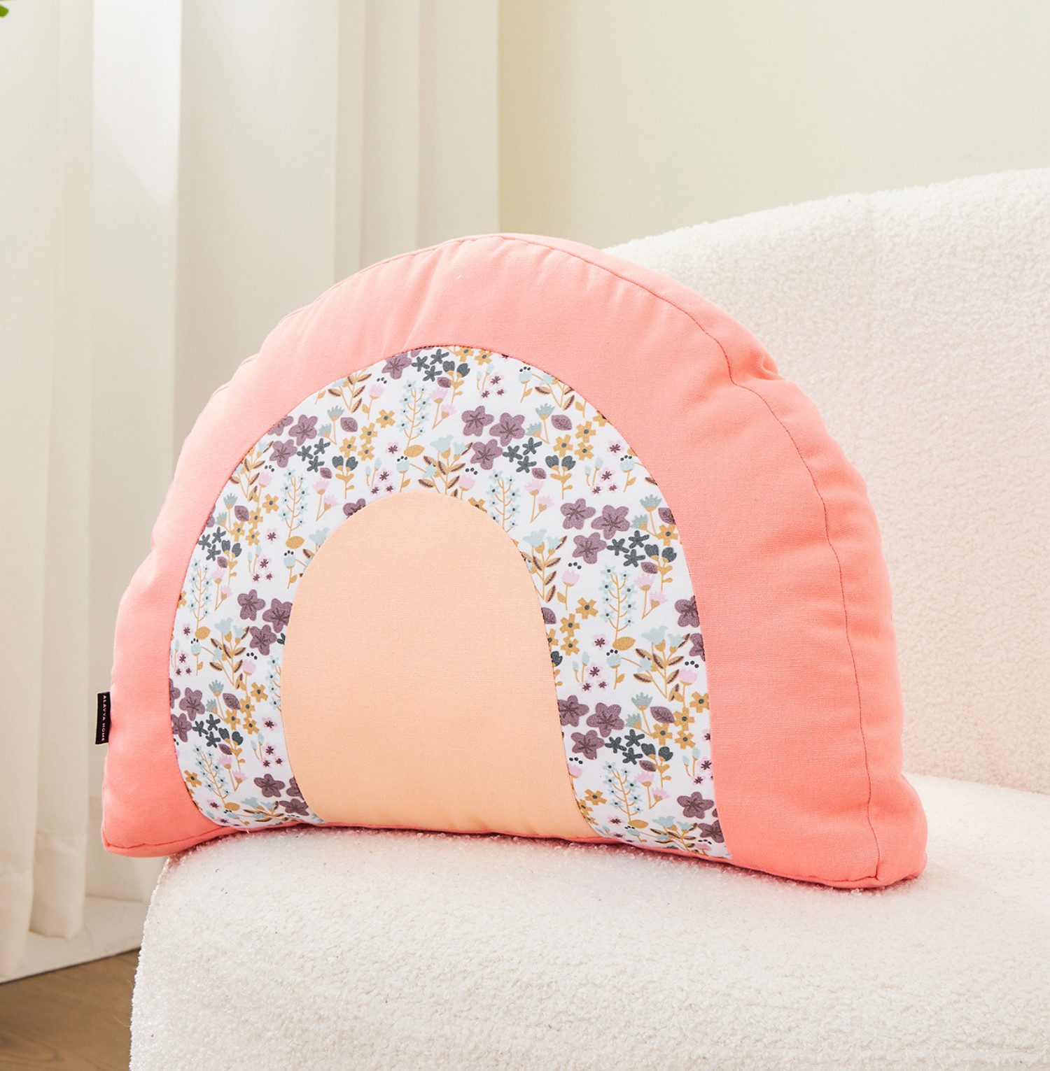 Alavya Home® Dekokissen Kinderkissen Regenbogen - günstig online kaufen