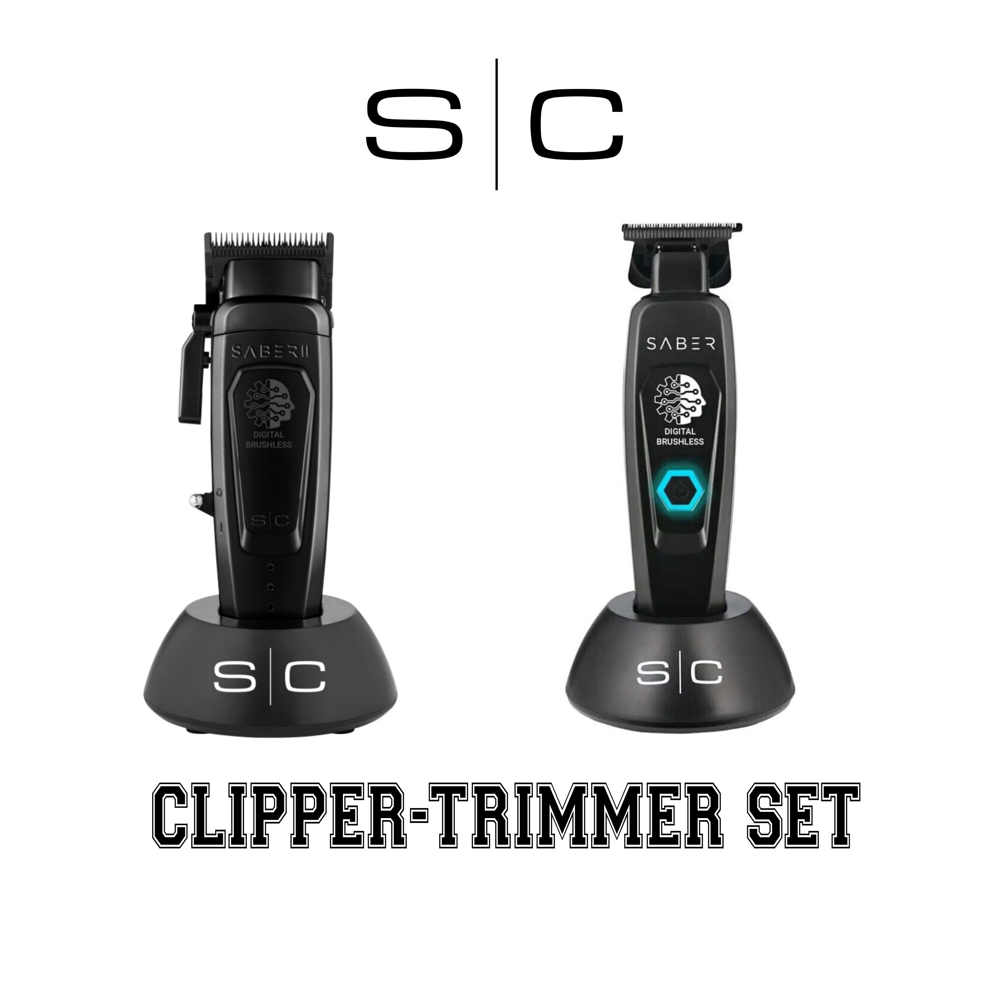 Stylecraft Haarschneider StyleCraft Saber 2.0 Clipper + Saber Trimmer Set