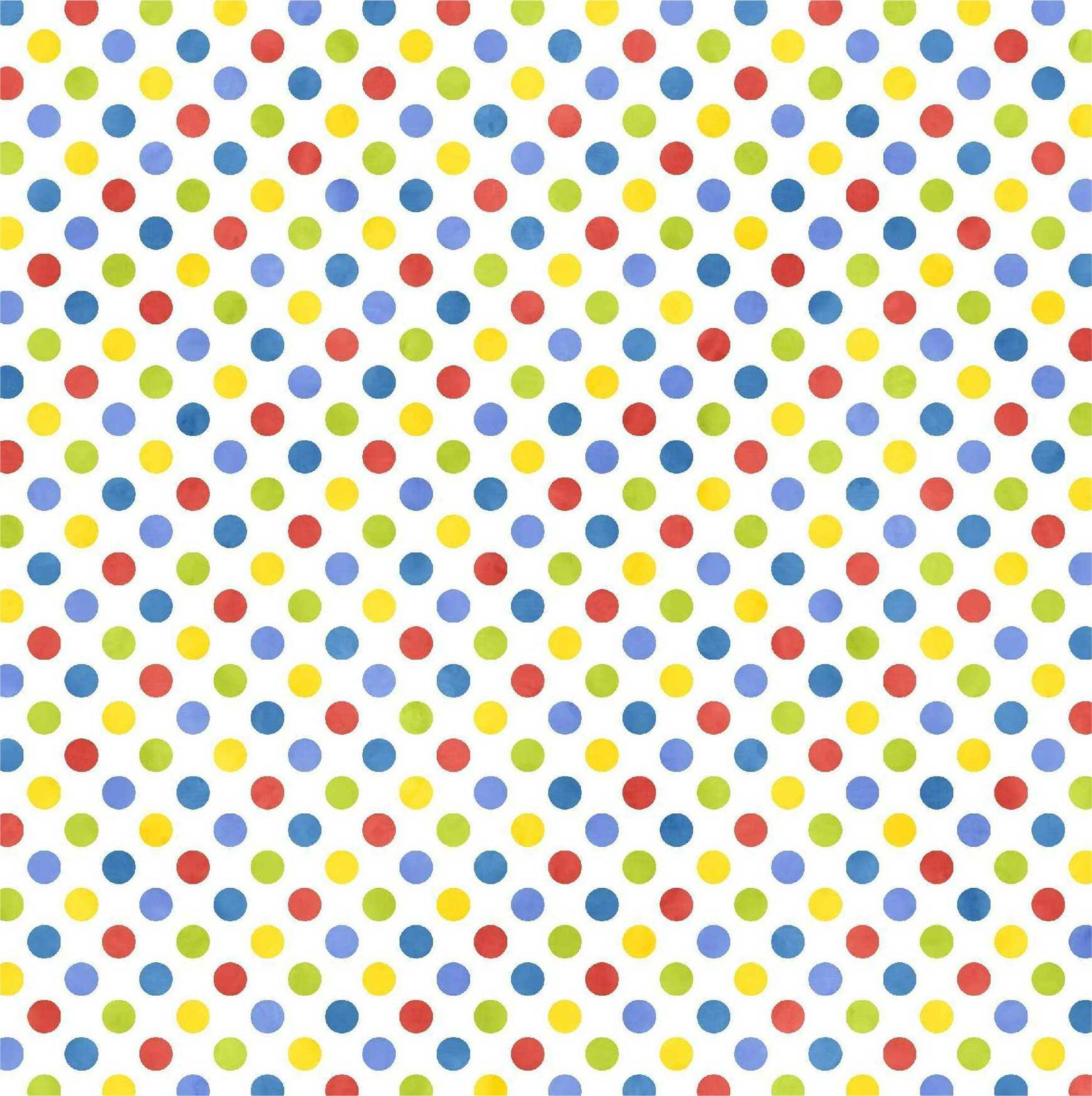 EXPERIENCE Stoff Jersey Stoff Meterware Elastisch Punkte Dots Happy Punkte Aquarell Bunt Weiß 150 cm Warenbreite, Softtouch Jersey