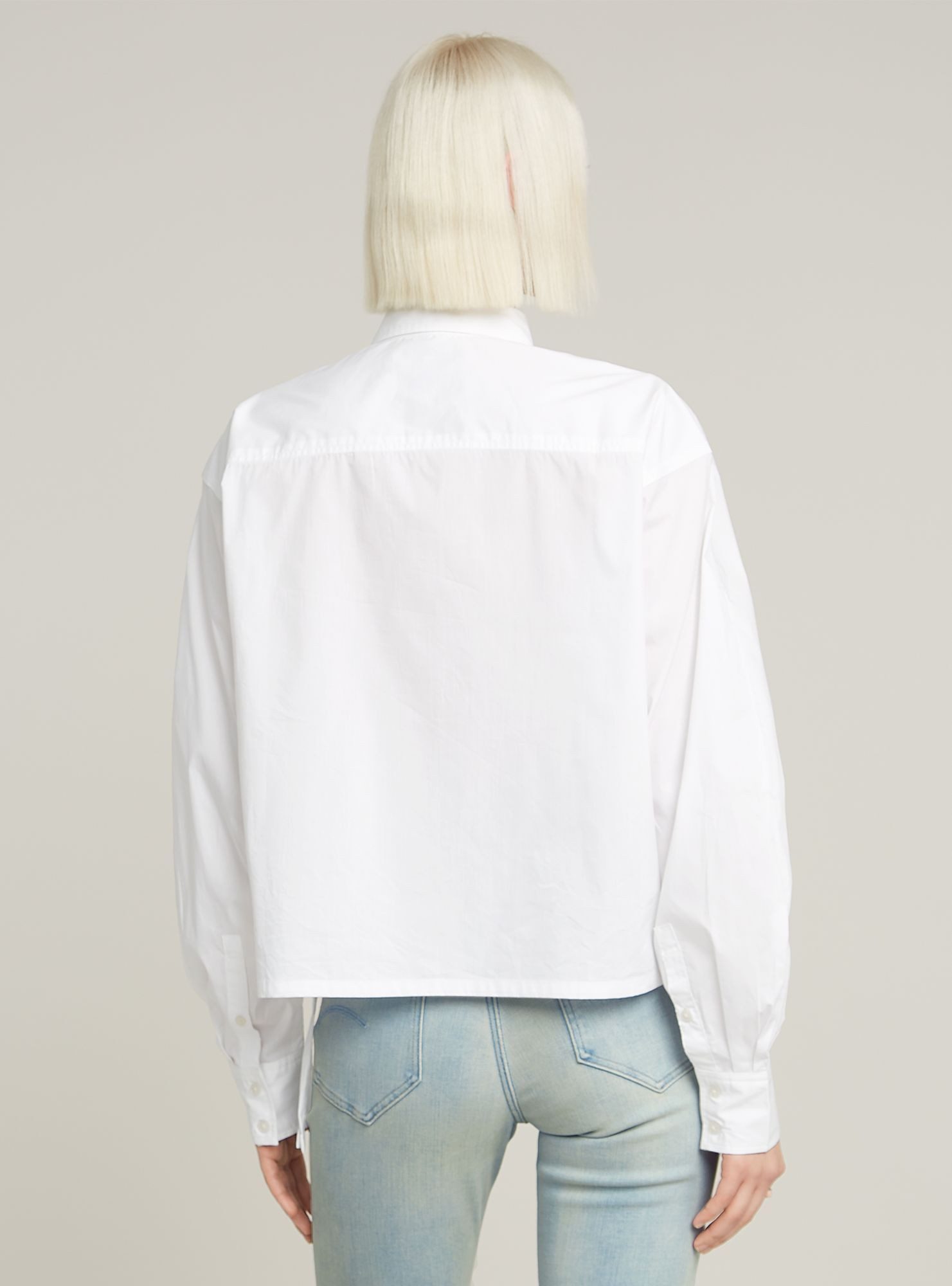 G-STAR Langarmshirt Boxy Hemd