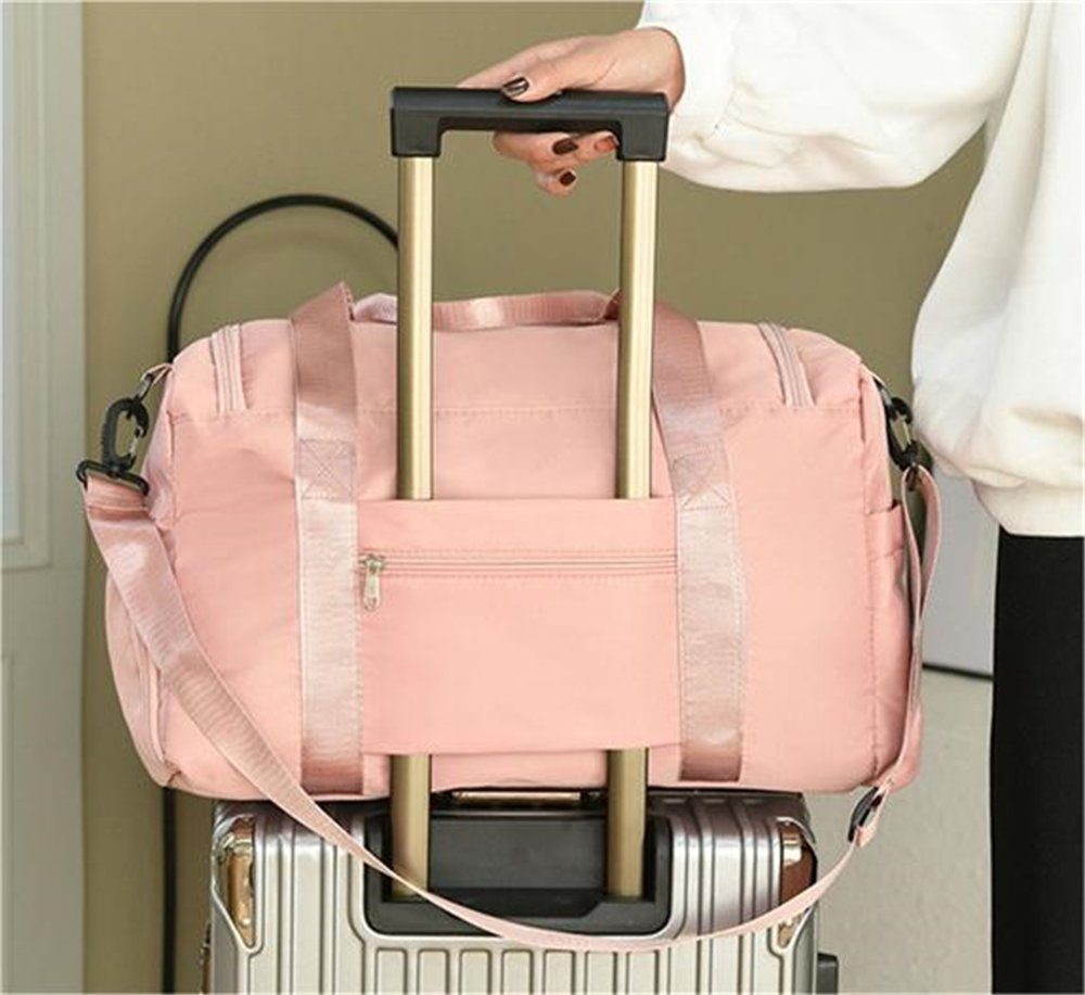 nasse trockene Neue Reisetasche einfache Rosa Rouemi und handliche Sporttasche, Sporttasche