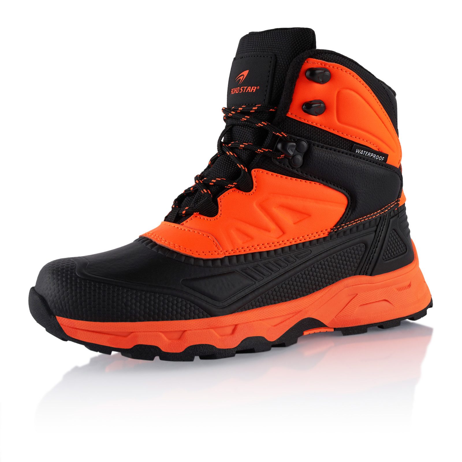 Fusskleidung Damen Herren Winterschuhe wasserdichte Stiefel warmer Wanderschuh