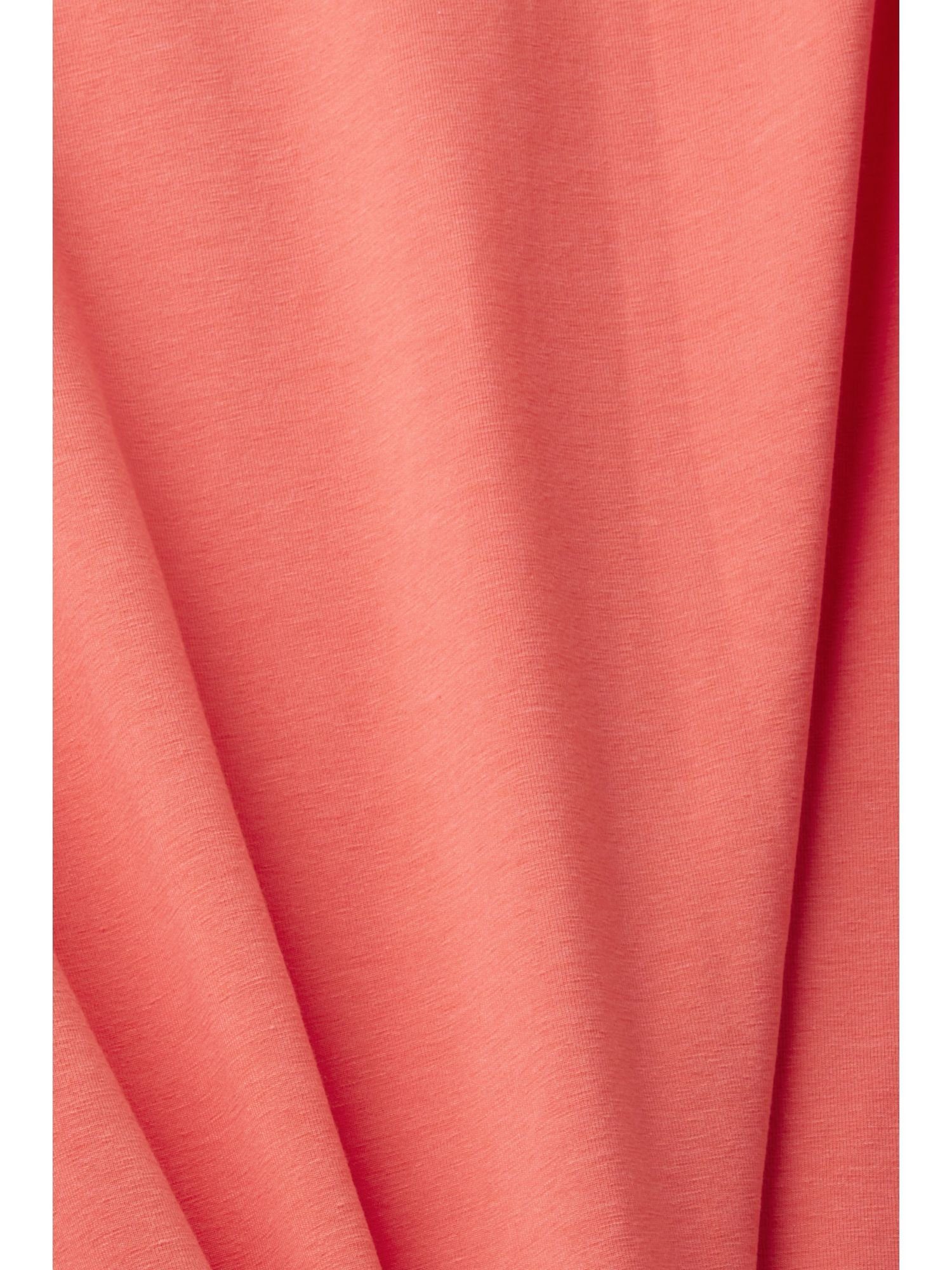 Esprit Schlafhose Jersey-Shorts elastischem CORAL Bund mit