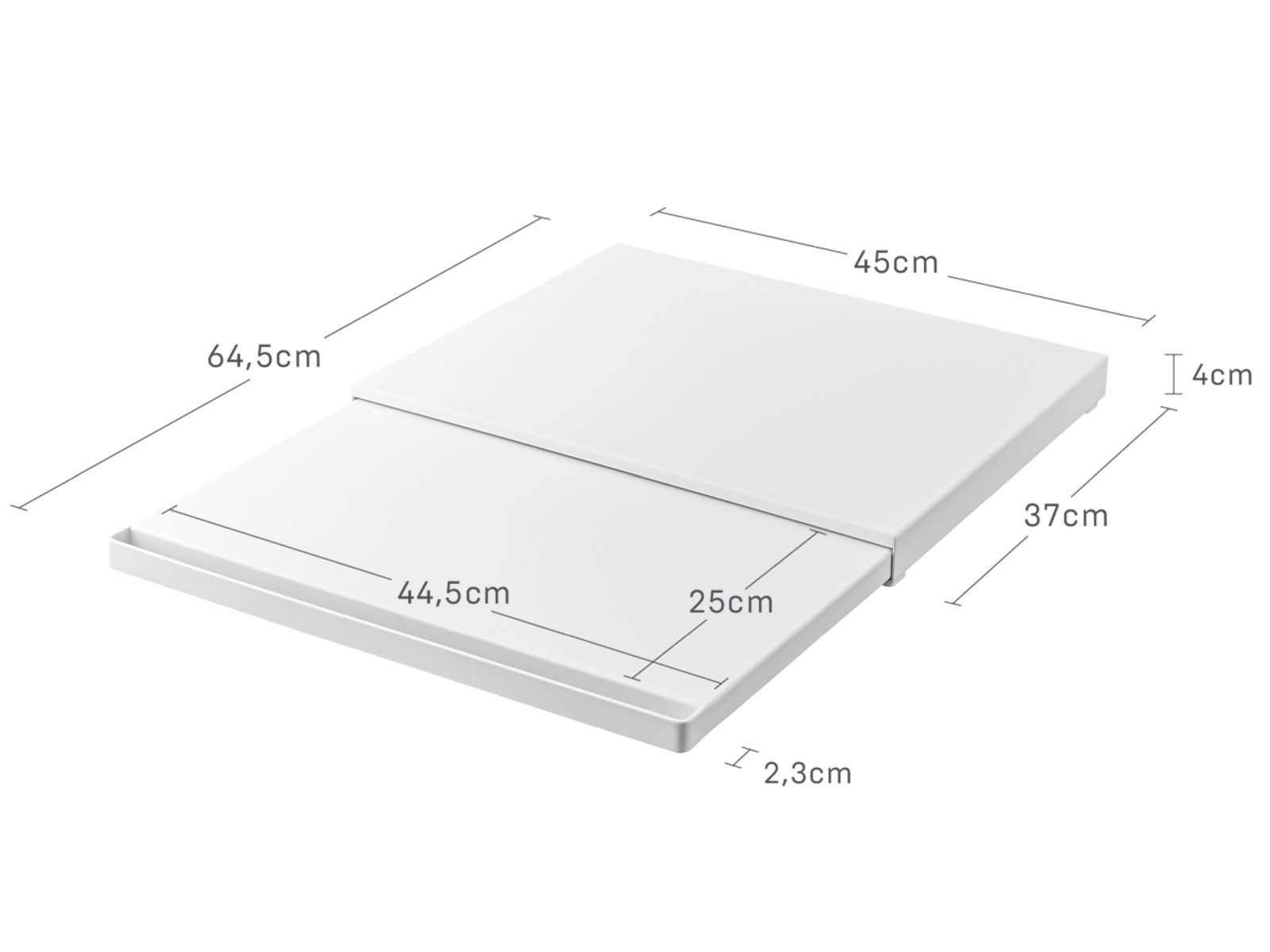 Yamazaki Küchenregal "Tower" Ausziehtablett für die günstig online kaufen