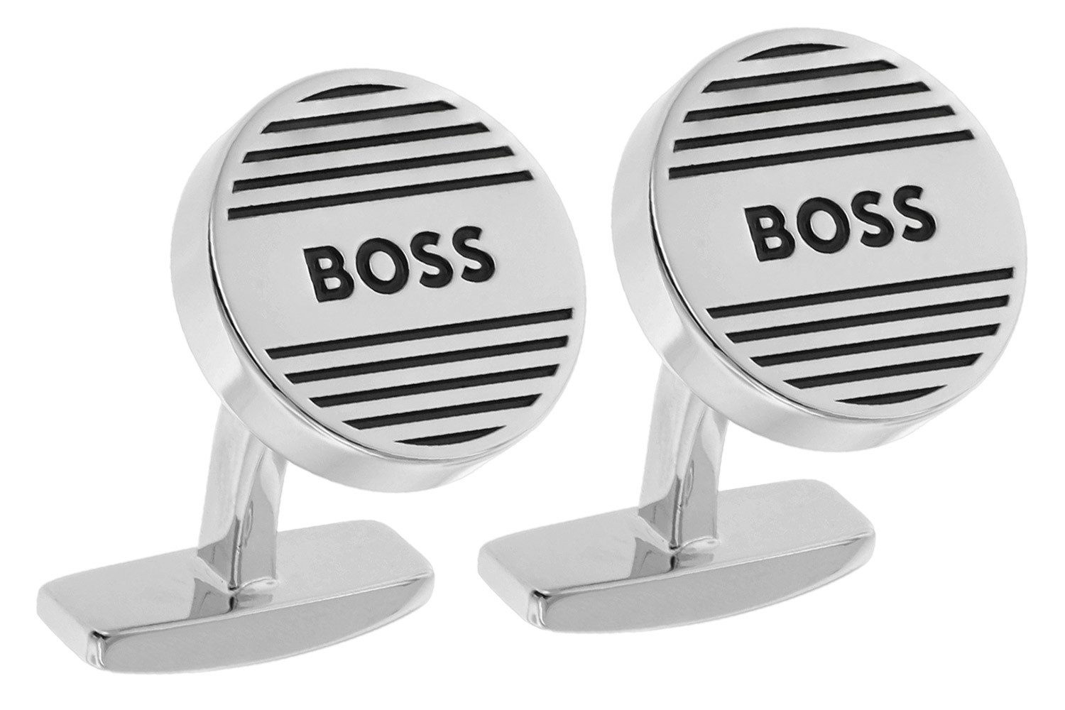 BOSS Manschettenknöpfe Schwarz Jaiden