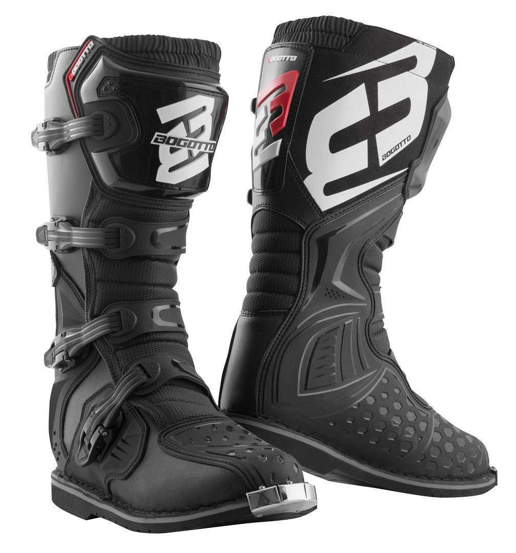 Bogotto Black Motorradstiefel Stiefel MX-3 Motocross