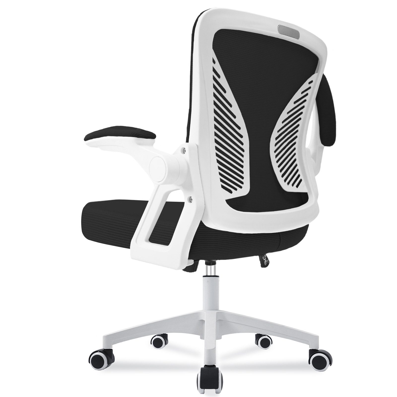 Milacyee Bürostuhl Ergonomisch Bürostuhl Stuhl mit verstellbaren, gepolsterten Armlehnen