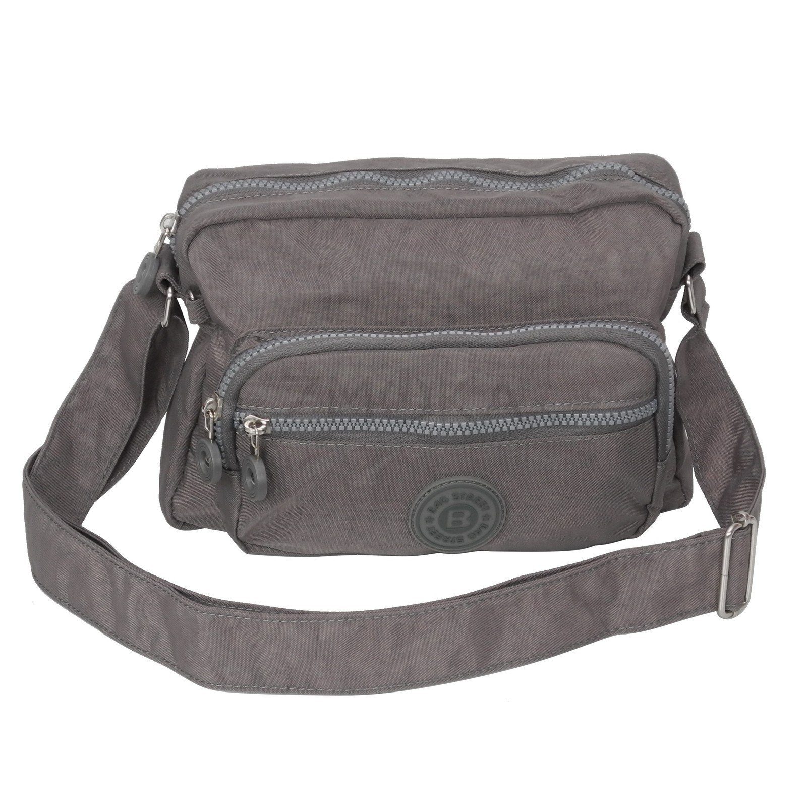 Umhängetasche Grau BAG Crossbody Auswahl Stofftasche Bag Bag STREET - Street Umhängetasche