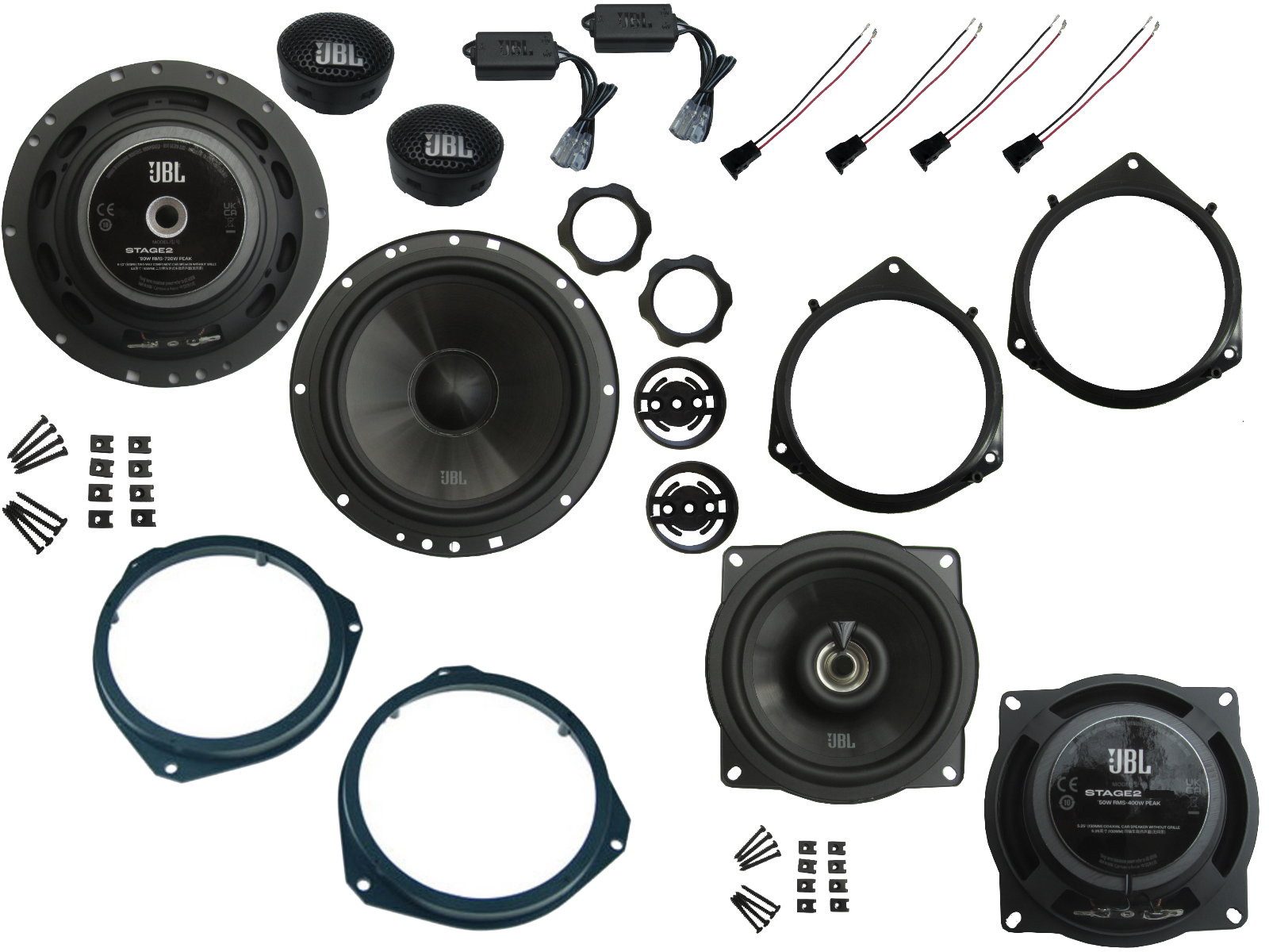 DSX JBL Lautsprecher für Opel Corsa D S07 Bj 06-14 Tür vorne hinten 1120 W Auto-Lautsprecher (140 W)