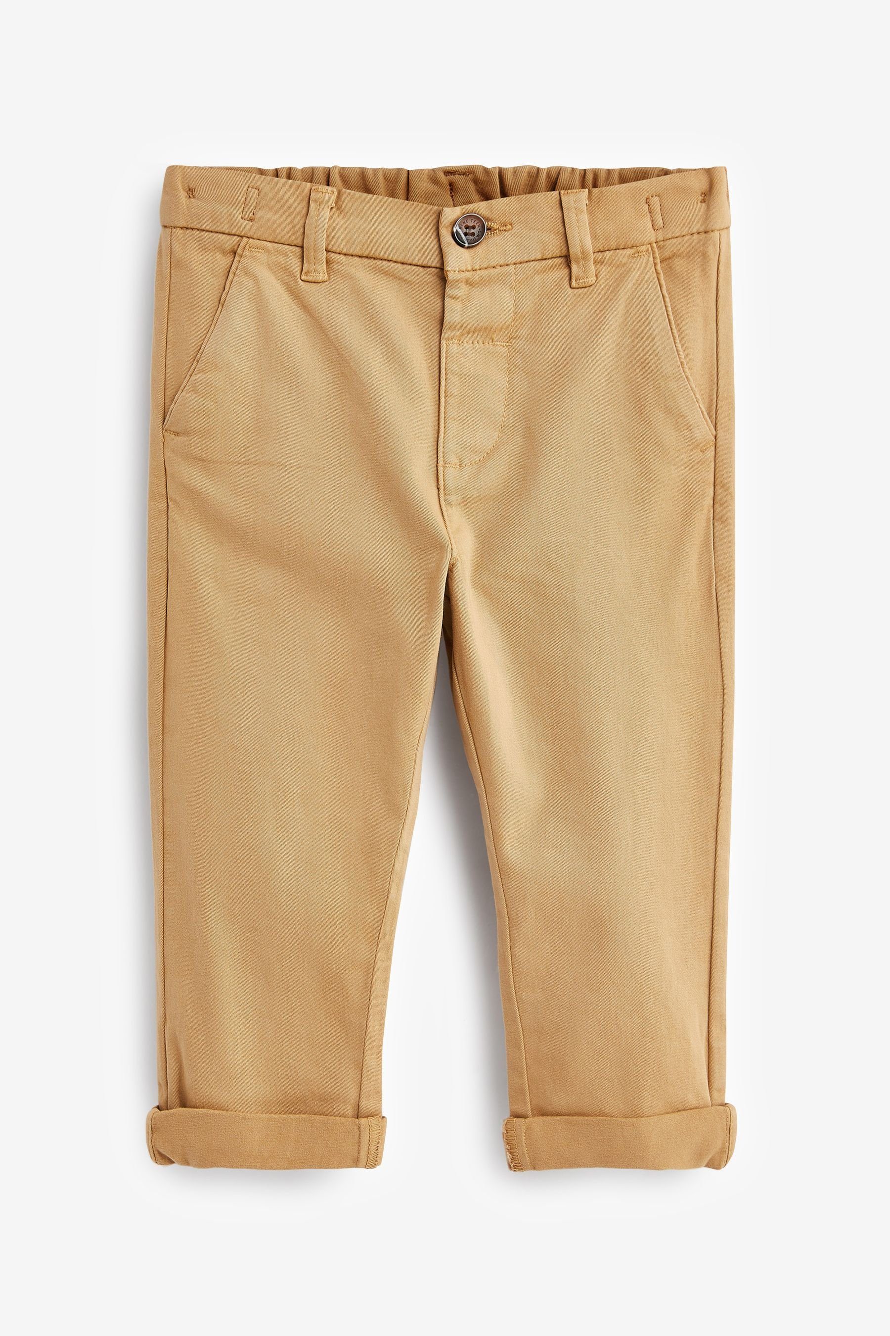 Stretch Chinohose (1-tlg) Yellow Chinohose Next Ochre mit