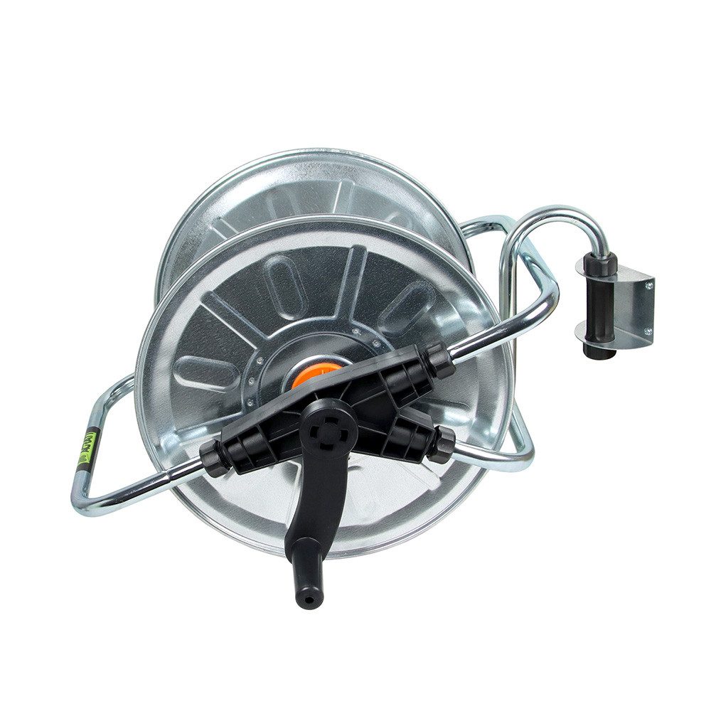 Bradas Wandschlauchhalter Mobiler Schlauchhalter 1/2" 50m ZINCANTO