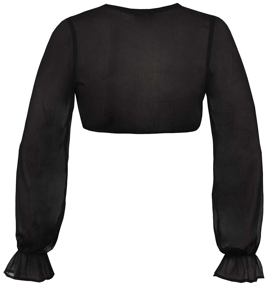 MarJo Dirndlbluse Dirndlbluse Arnstein Langarm schwarz günstig online kaufen