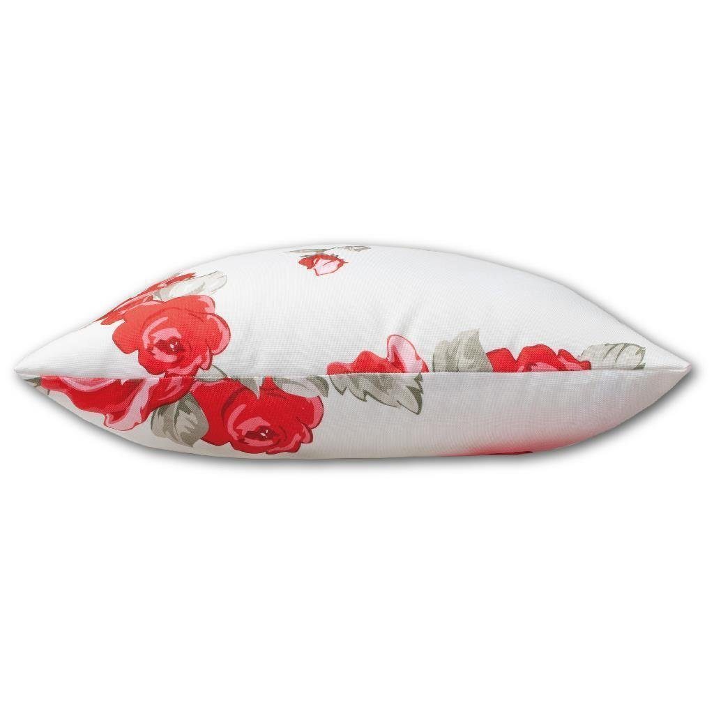 Arsvita Kissenbezüge Dekokissen mit Rosenmotiv, Kissenbezug günstig online kaufen
