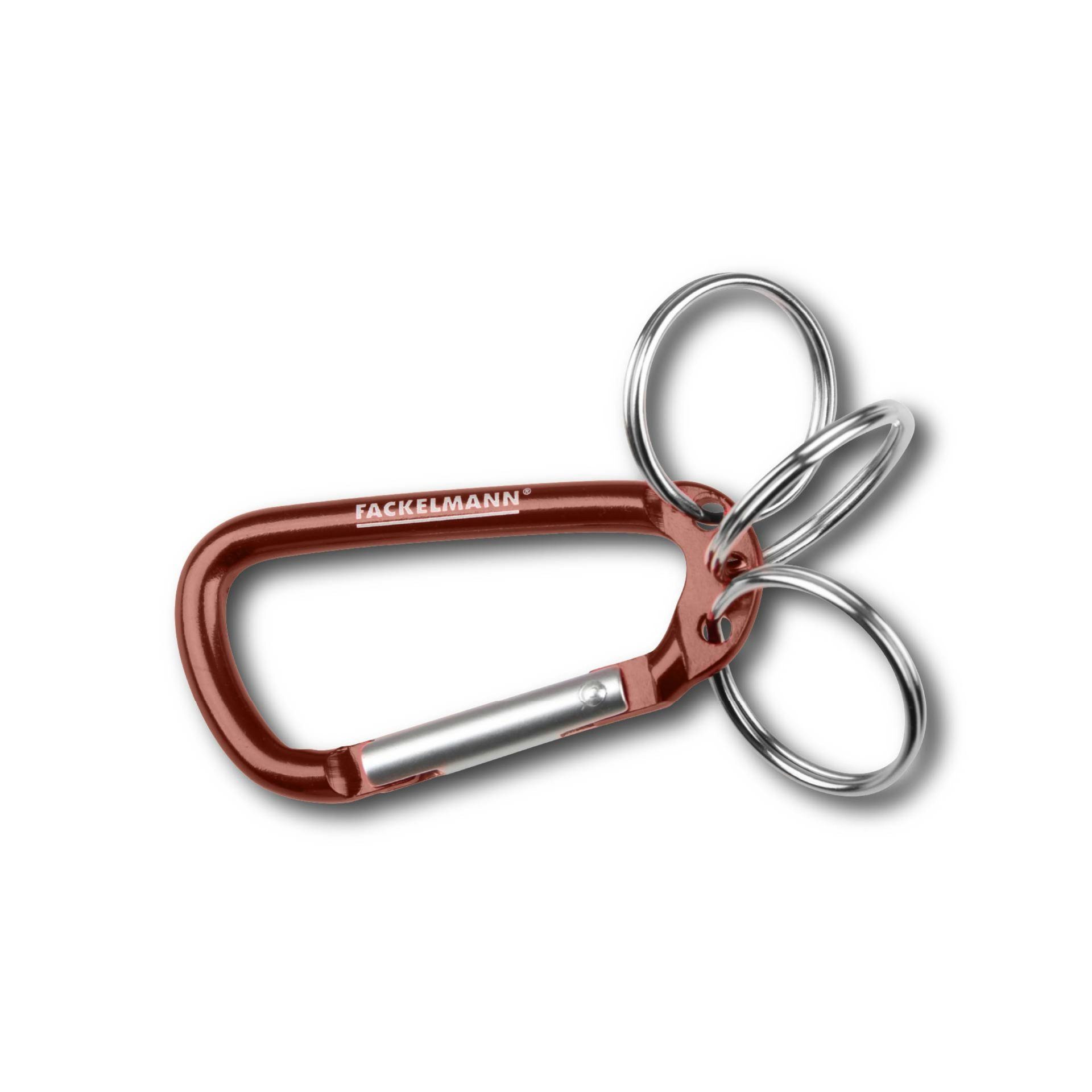 FACKELMANN Karabiner Karabiner, Schlüsselanhänger, Cliphaken, Befestigungsclip