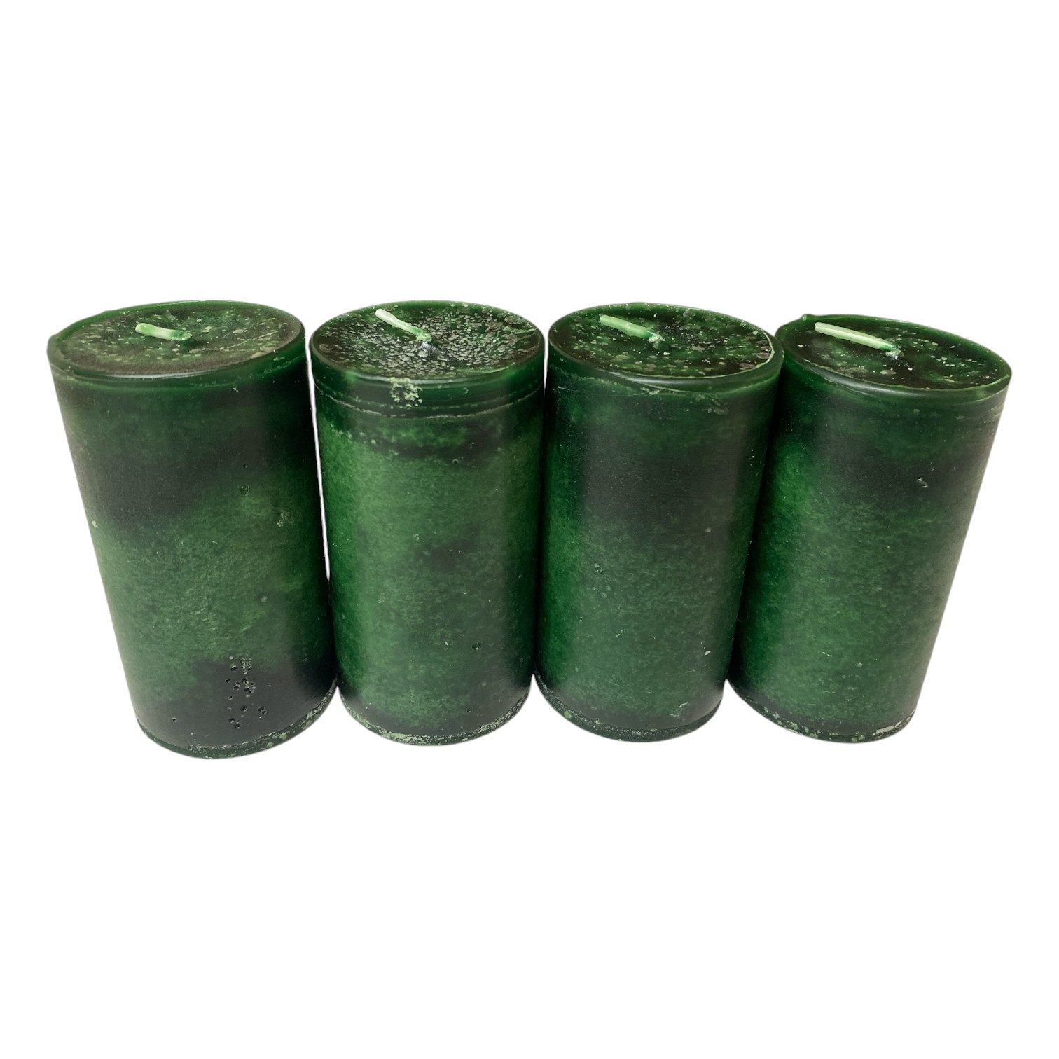 DekoTown Stumpenkerze Marmorierte Stumpenkerzen 4er Set günstig online kaufen