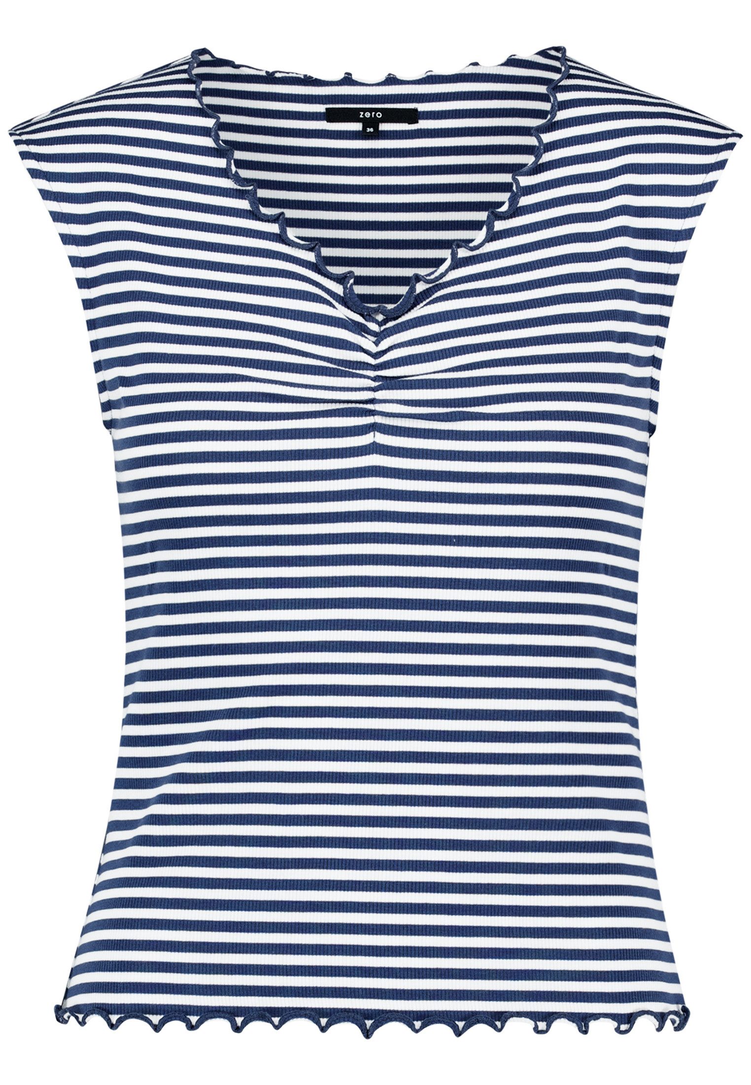 T-Shirt Damen mit Raffung