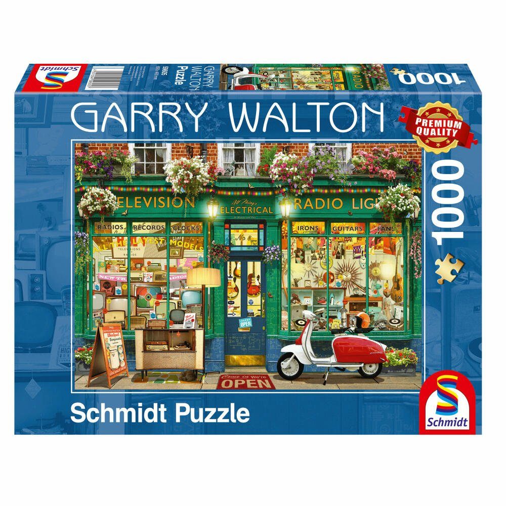 Schmidt Spiele Puzzle Elektronik-Shop Garry Walton, 1000 Puzzleteile