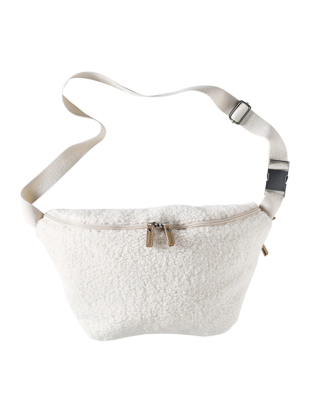 vertbaudet Bauchtasche XXL-Bauchtasche aus Teddyfleece günstig online kaufen