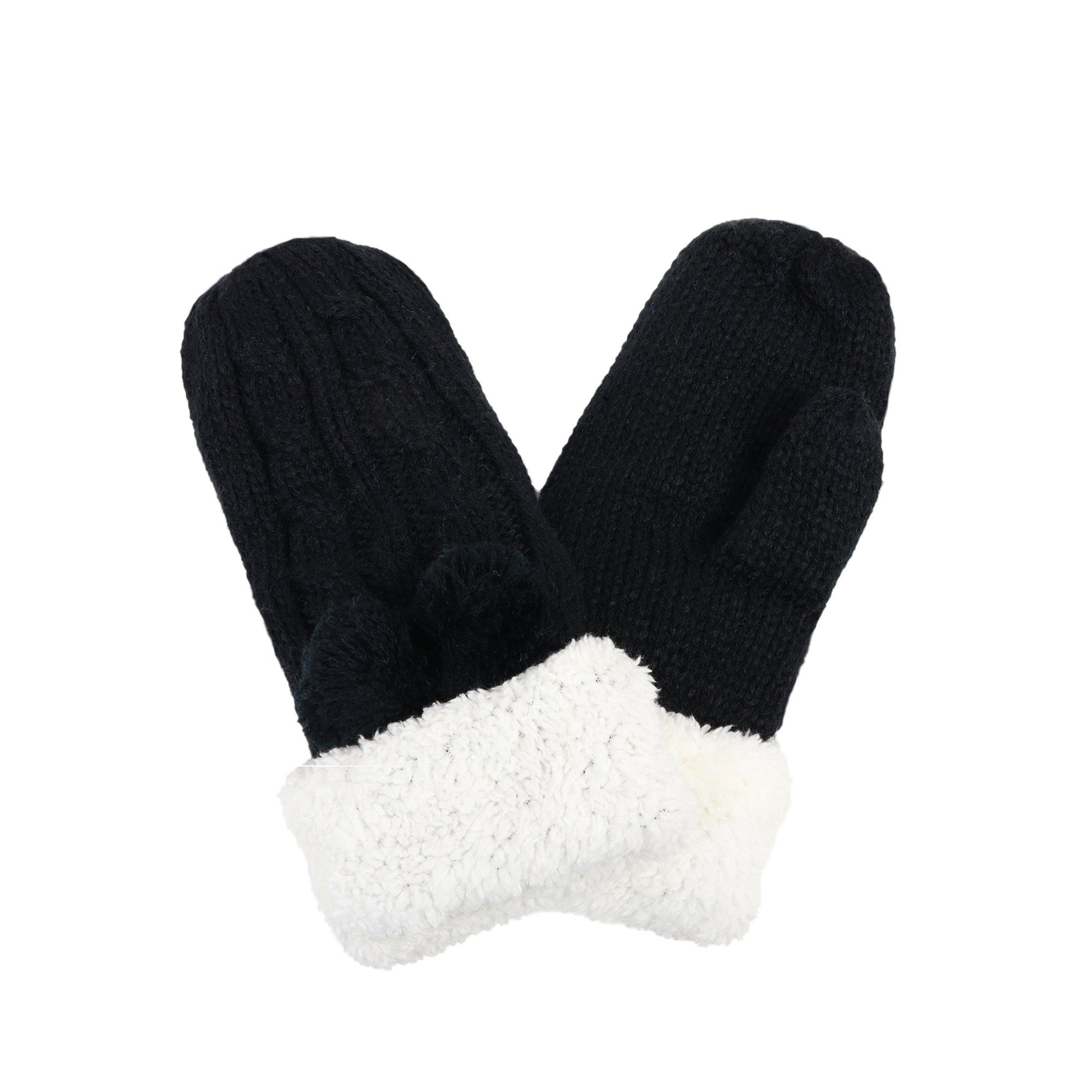 ZEBRO Fäustlinge Strickfäustling