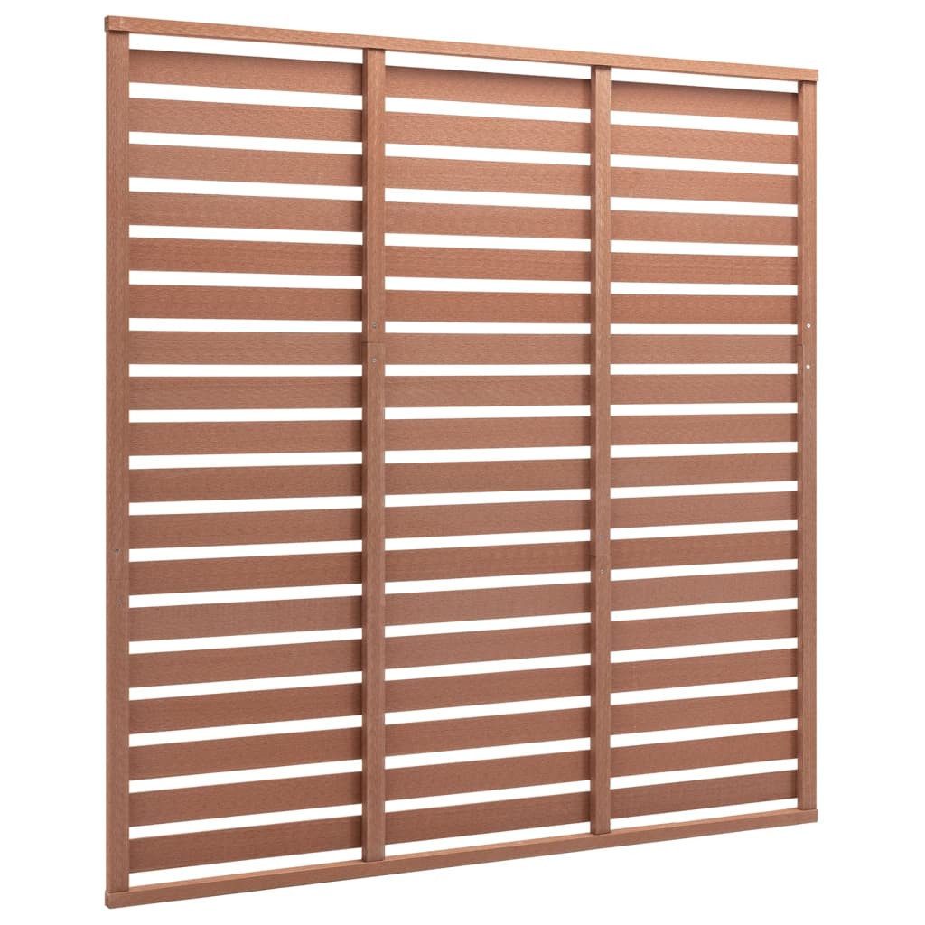 vidaXL Gartenzaun Zaunplatte WPC 180x180 cm günstig online kaufen