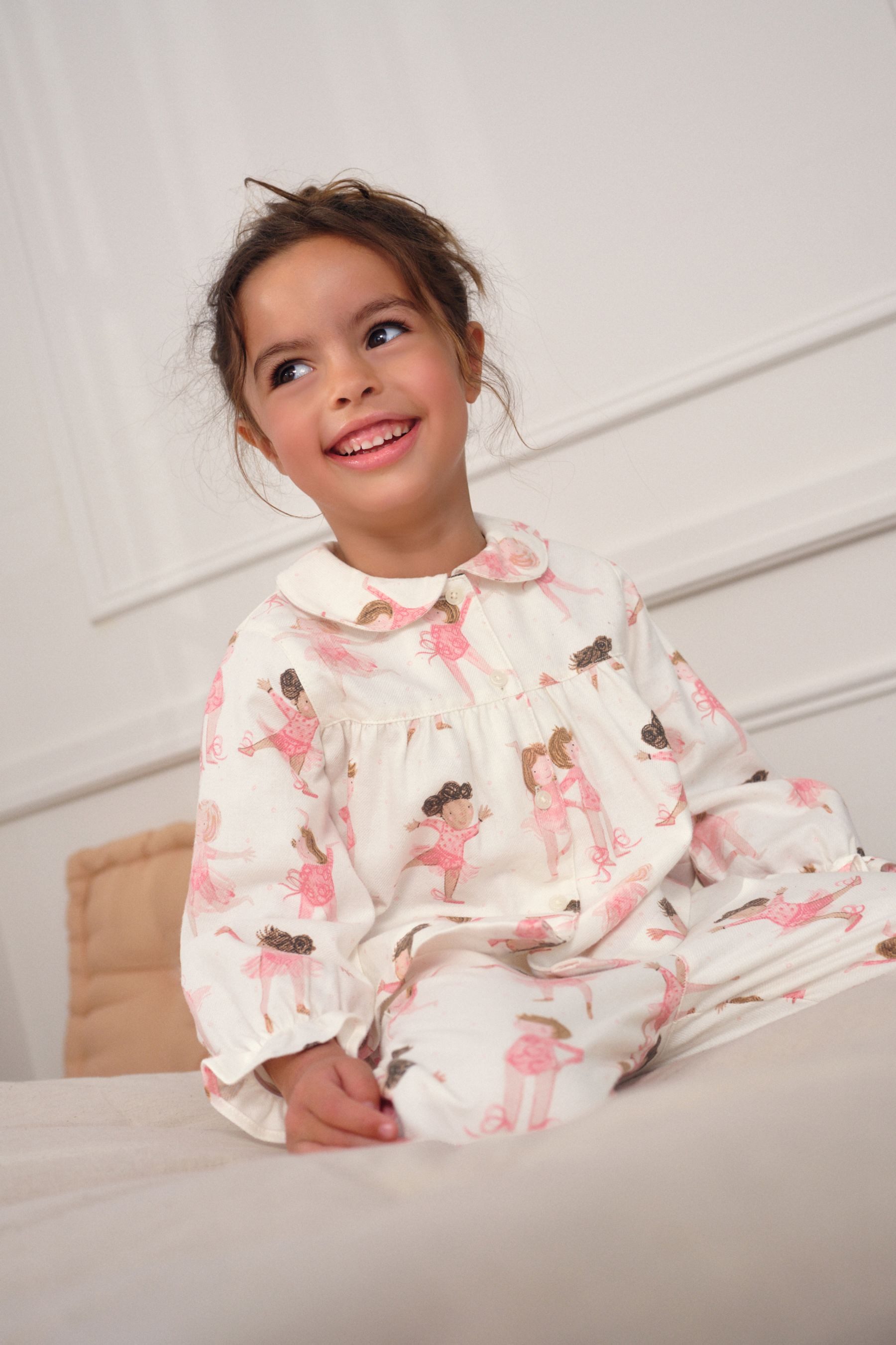 Next Pyjama Pyjama aus Webstoff mit durchgehender Knopfleiste (6 tlg) – Bild 3 von 5