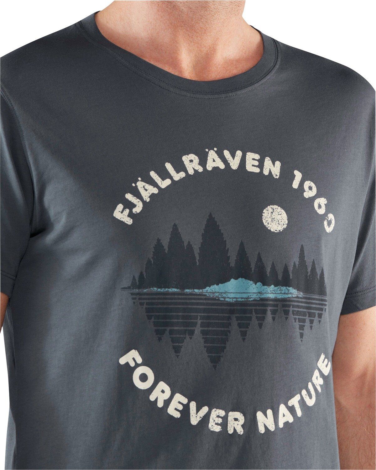 T-Shirt Fjällräven Navy Mirror T-Shirt Forest