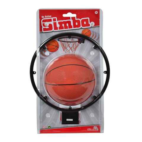 SIMBA Spielzeug-Gartenset Outdoor Spielzeug Ballspiel Basketball Korb und Ball 107400675