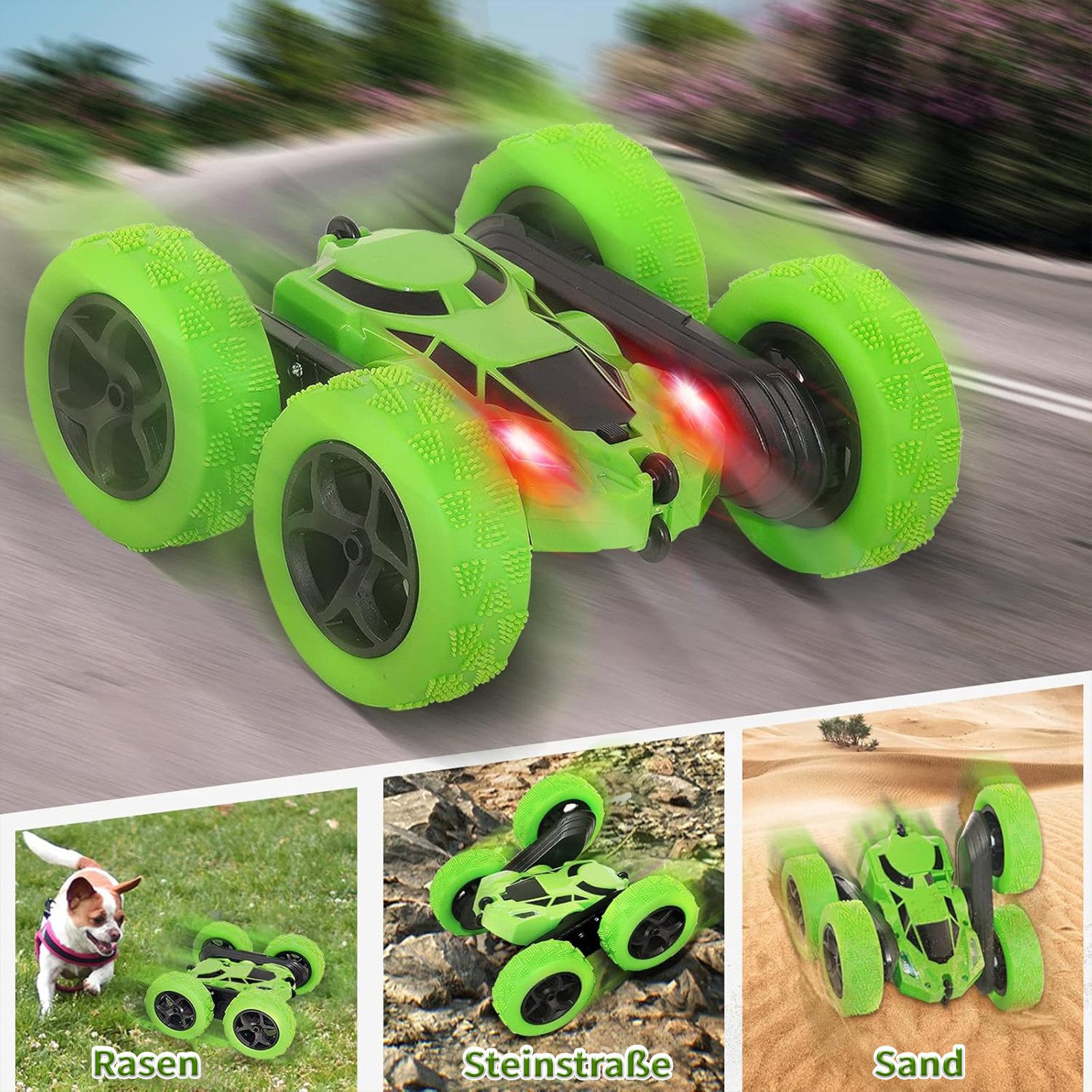 OKWISH RC-Auto Ferngesteuertes Spielzeugauto mit 360° günstig online kaufen