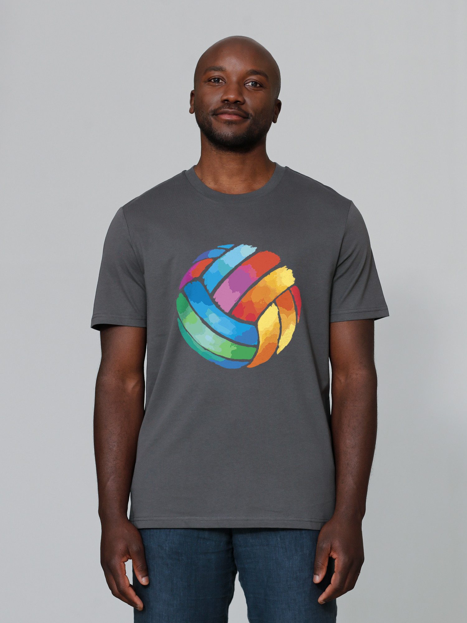 T-Shirt Volleyball in Watercolor