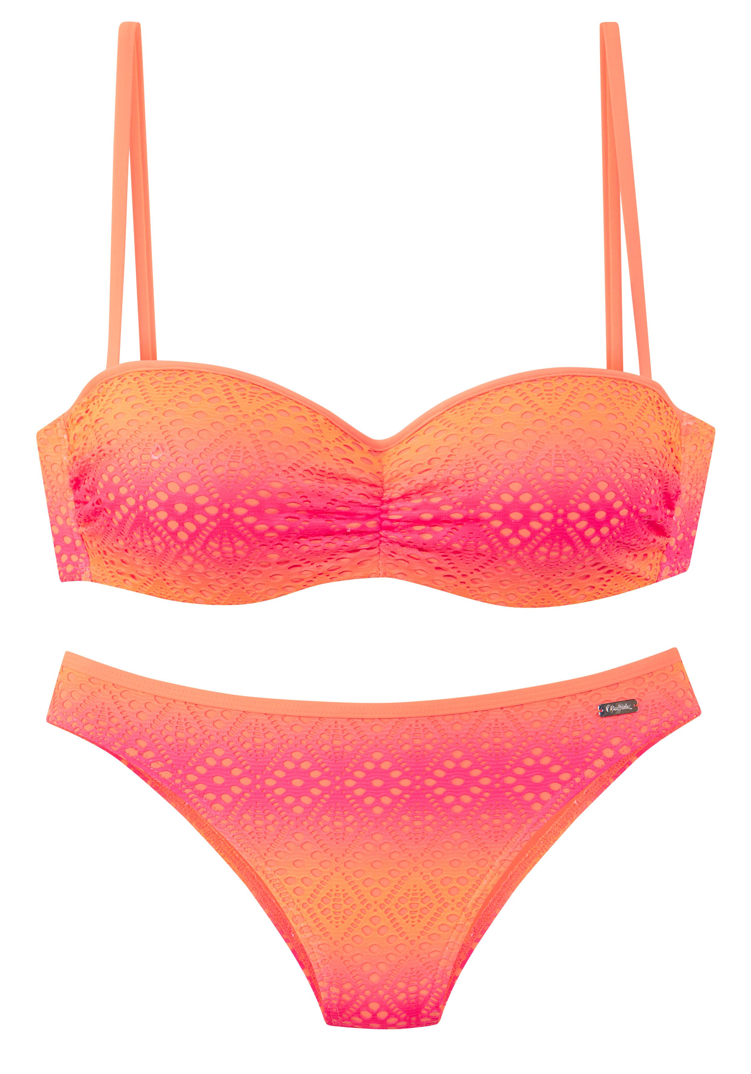 Buffalo Bügel-Bandeau-Bikini mit Farbverlauf günstig online kaufen