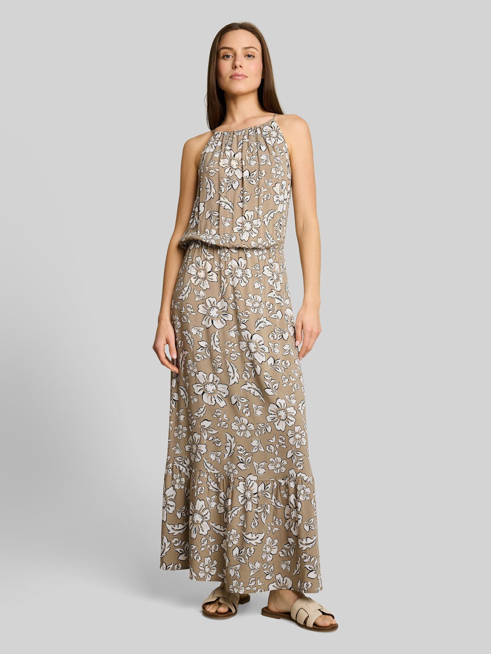 TOM TAILOR Maxikleid Kleider & Jumpsuits Maxi-Kleid aus Viskose