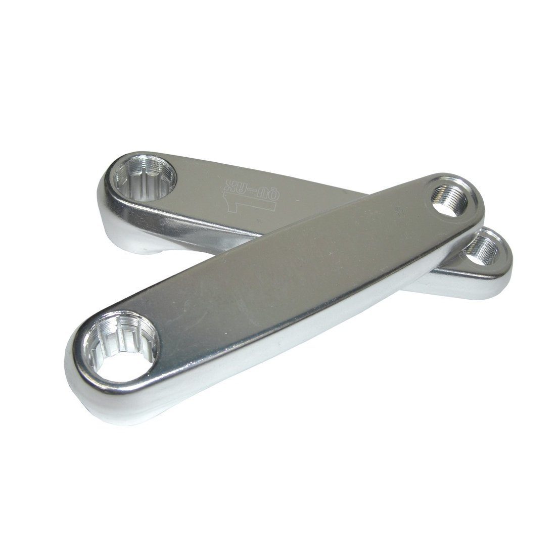 QU-AX Einrad Kurbel ISIS für Einrad, 125 mm, alu, (1 Paar)