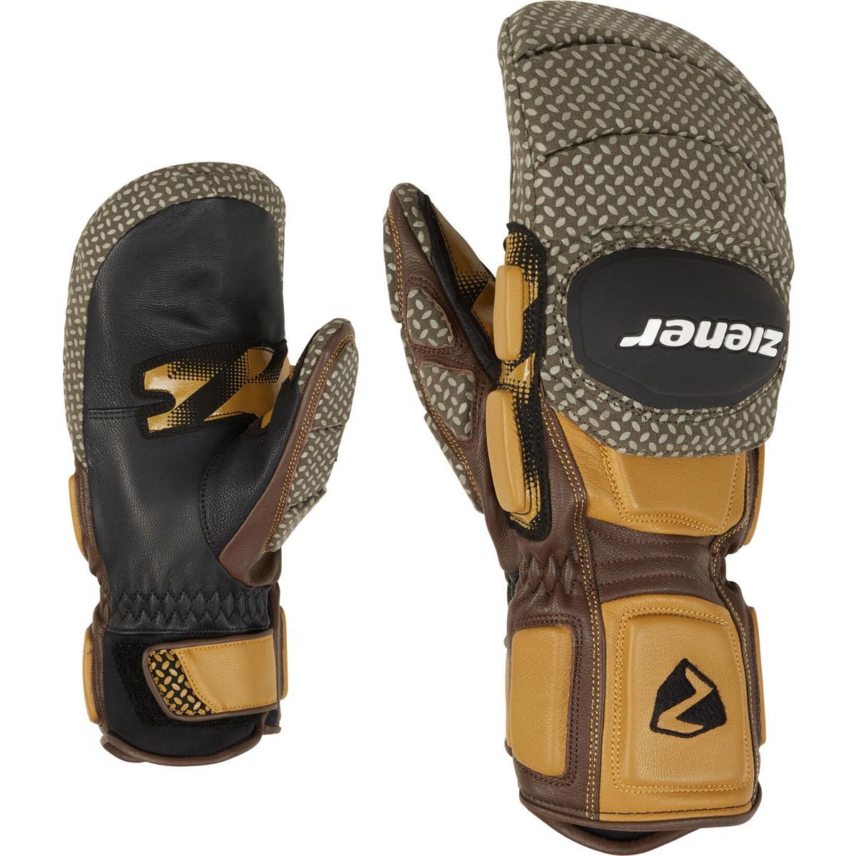 Ziener Skihandschuhe Gatoro-z PR Mitten Glove man Hochfunktionaler Skifäustling mit innovativer Isolierung, optimalem