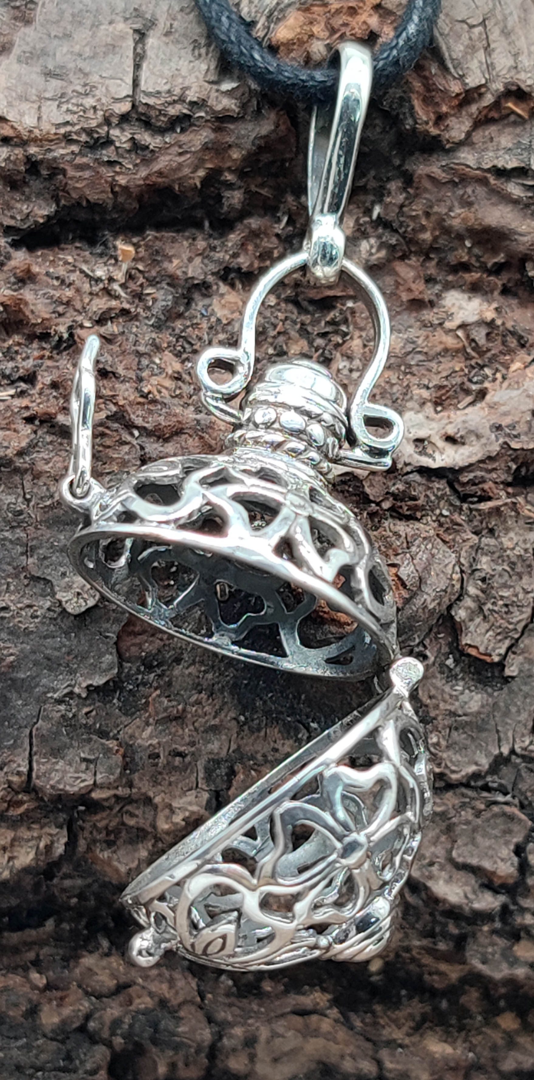 Kiss of Leather Kettenanhänger Anhänger 192 A Engelsrufer - Silber