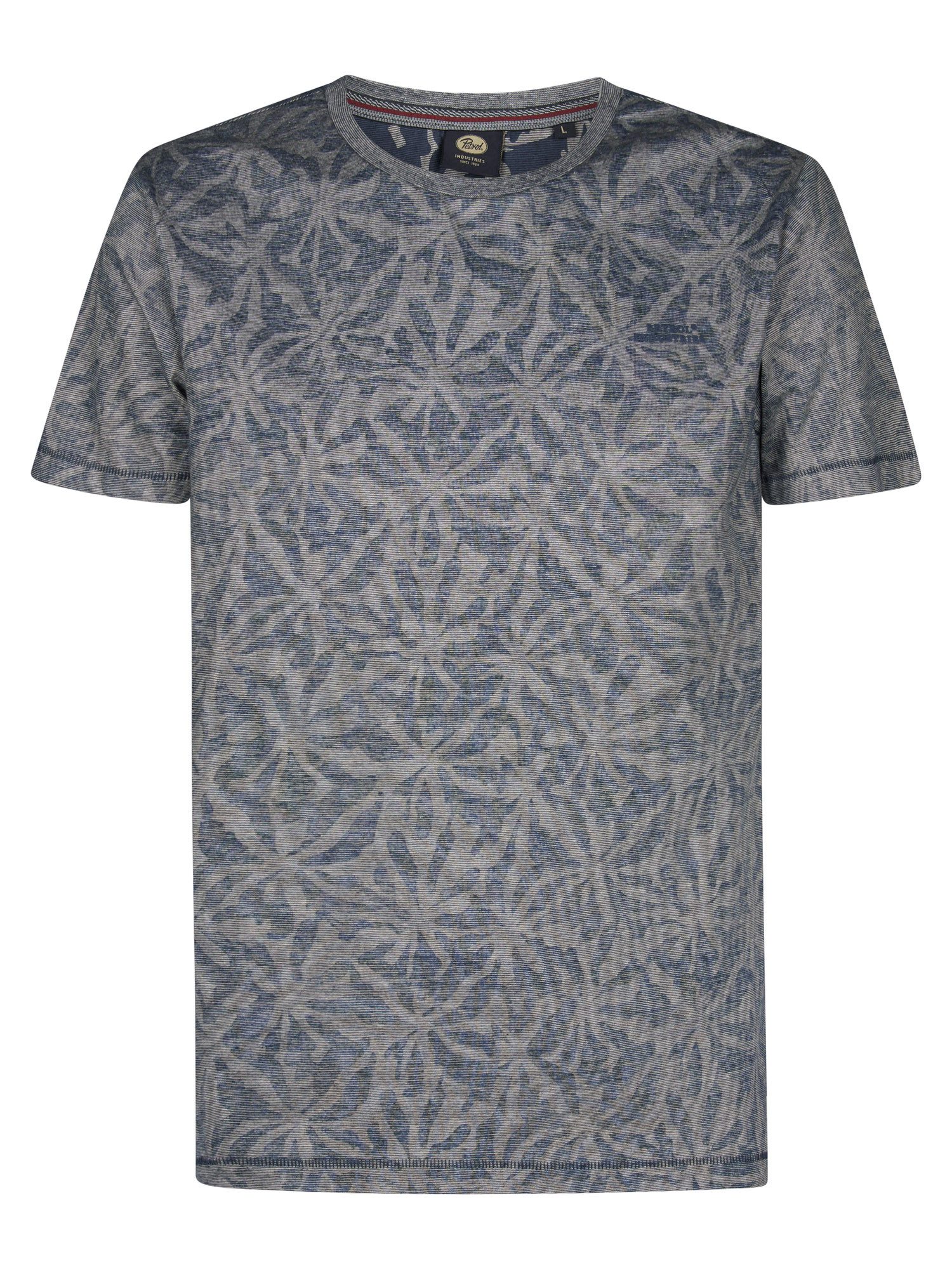 Petrol Industries T-Shirt Cromo mit Allover-Print