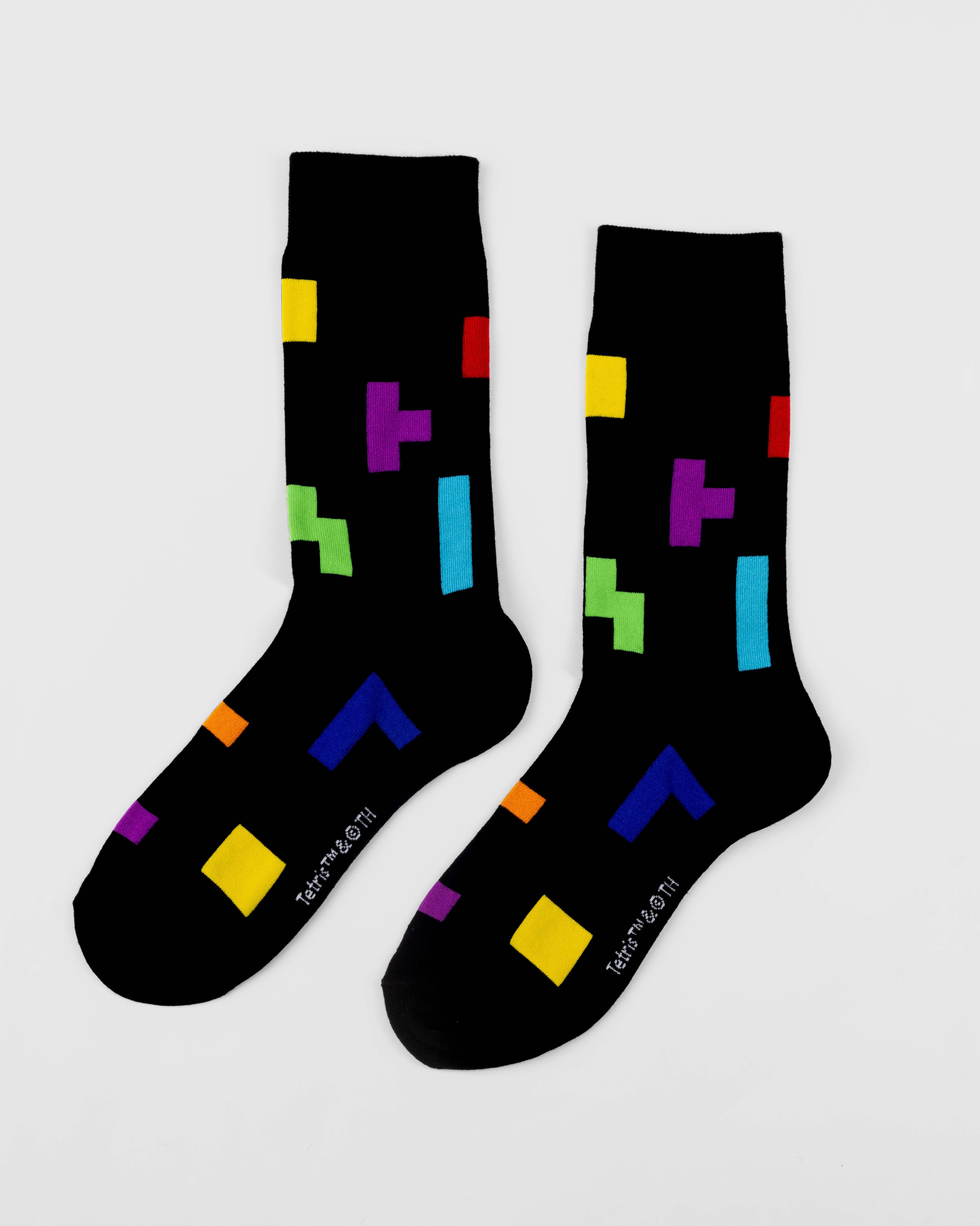 iTEMLAB Socken Tetris "Tetriminos Pattern" (1 Paar)