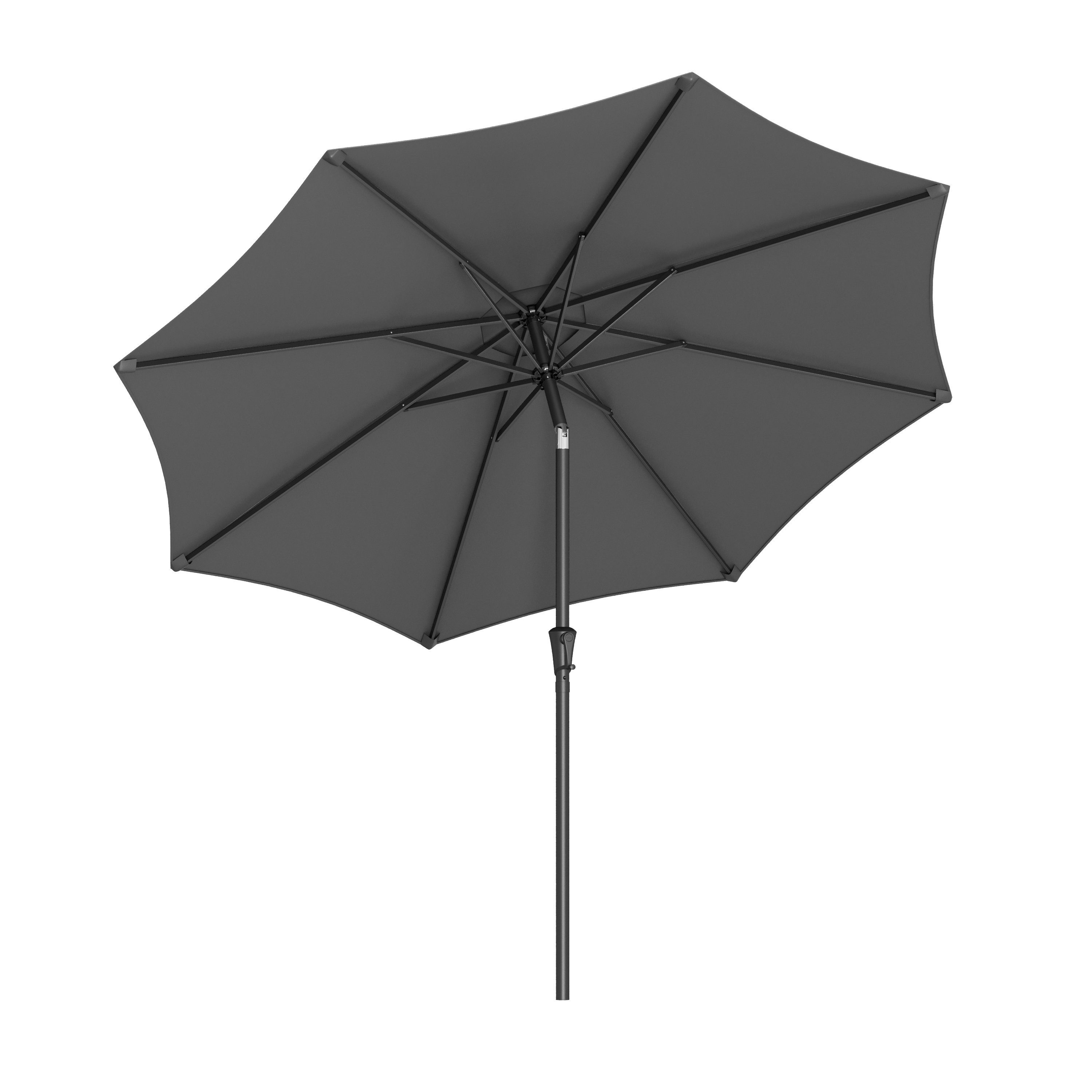 SONGMICS Sonnenschirm, UPF 50+, mit Kurbel, günstig online kaufen