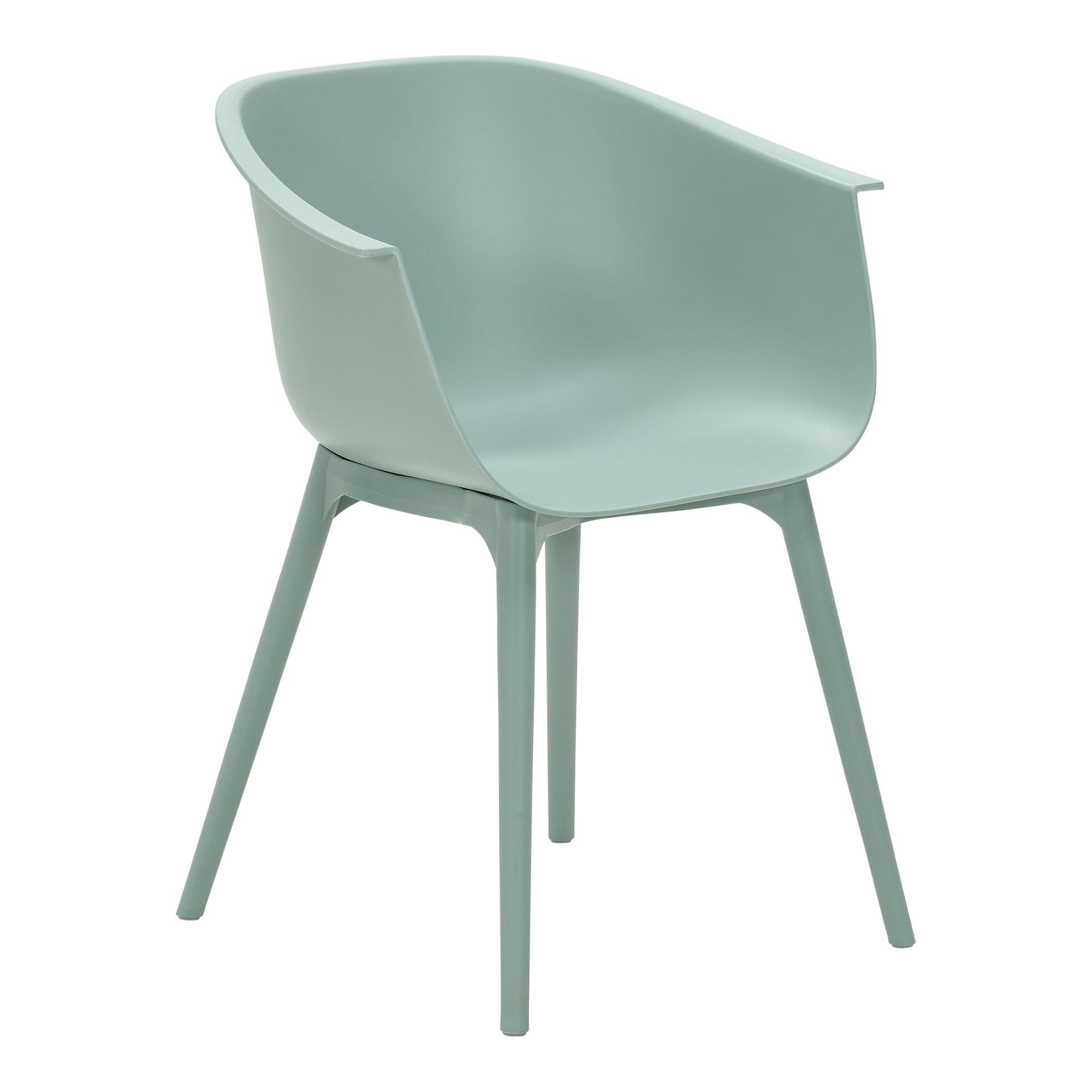 Armlehnenstuhl Loungesessel hochwertigem hellgrün Living aus ROMANO Kunststoff sehr GMD (1-St),