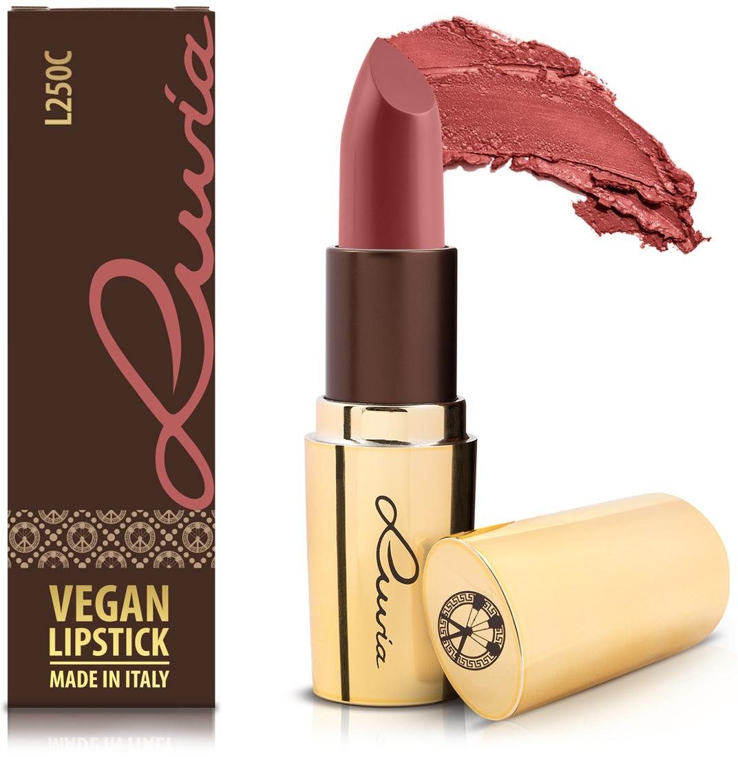Luvia Cosmetics Lippenstift Deckkraft Luxurious mit vegan, Touch hoher Colors, Foreign