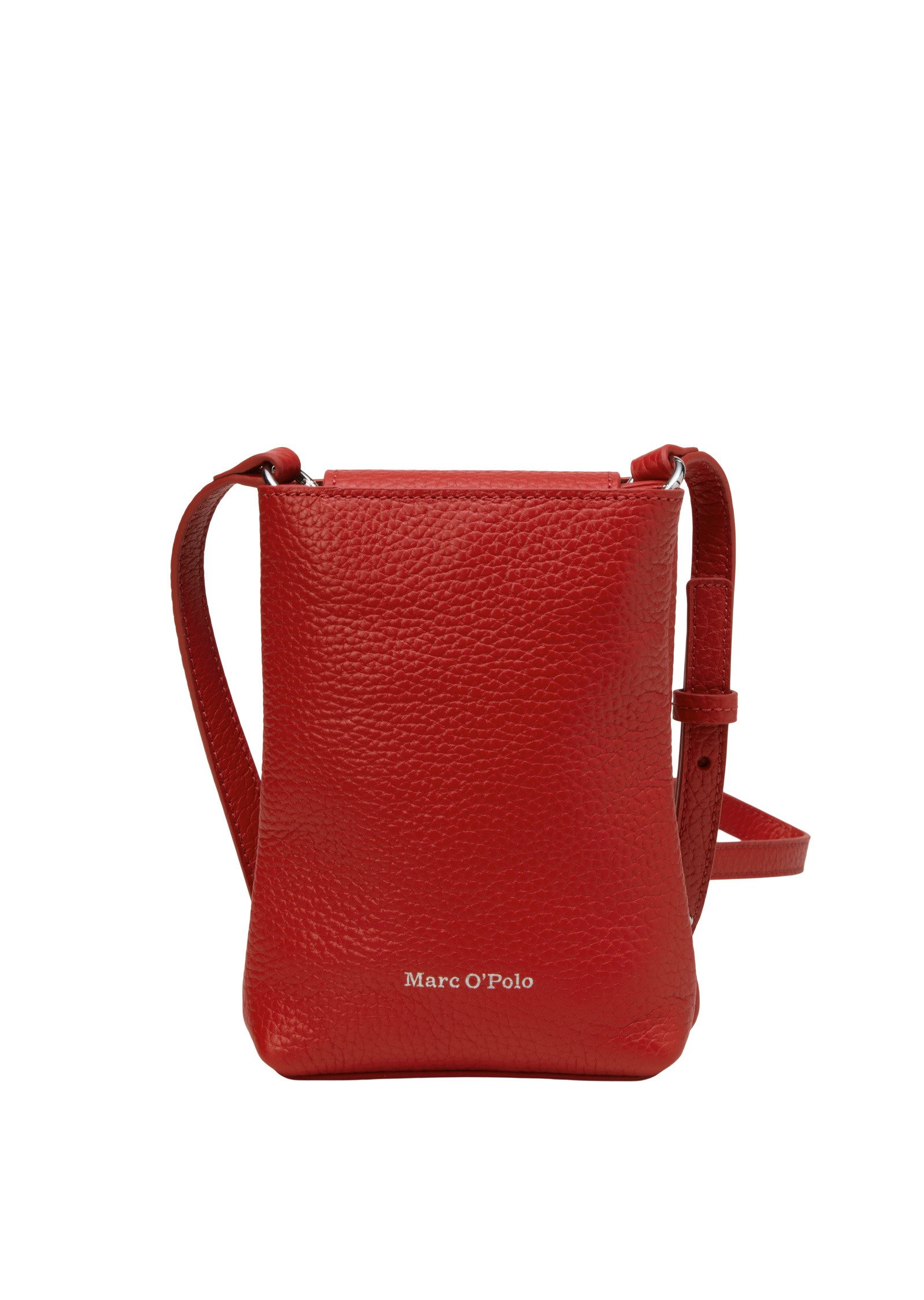 Marc O'Polo Handytasche aus genarbtem Rindleder